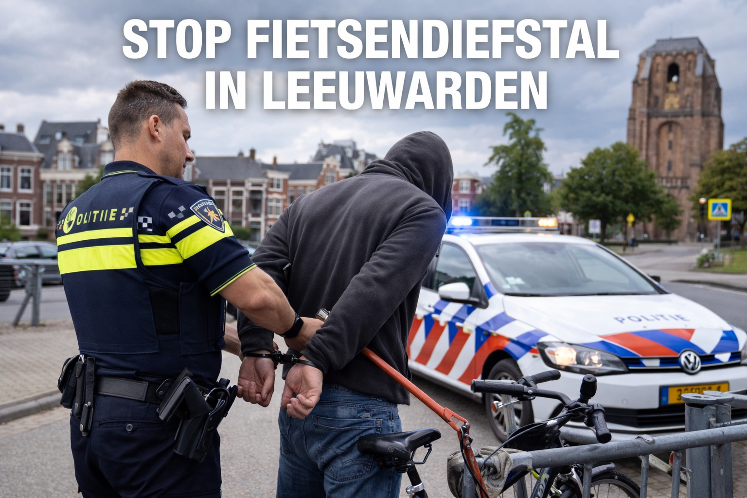 Bijna helft van gestolen fietsen in Friesland komt uit Leeuwarden