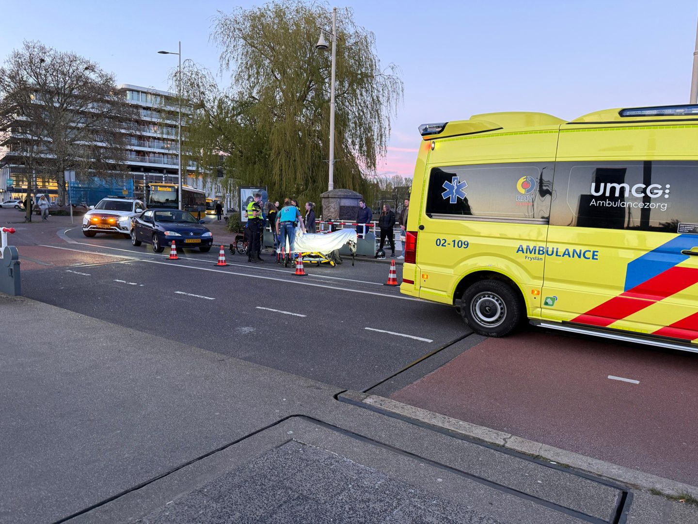 Motorrijder onder invloed gewond na val in centrum