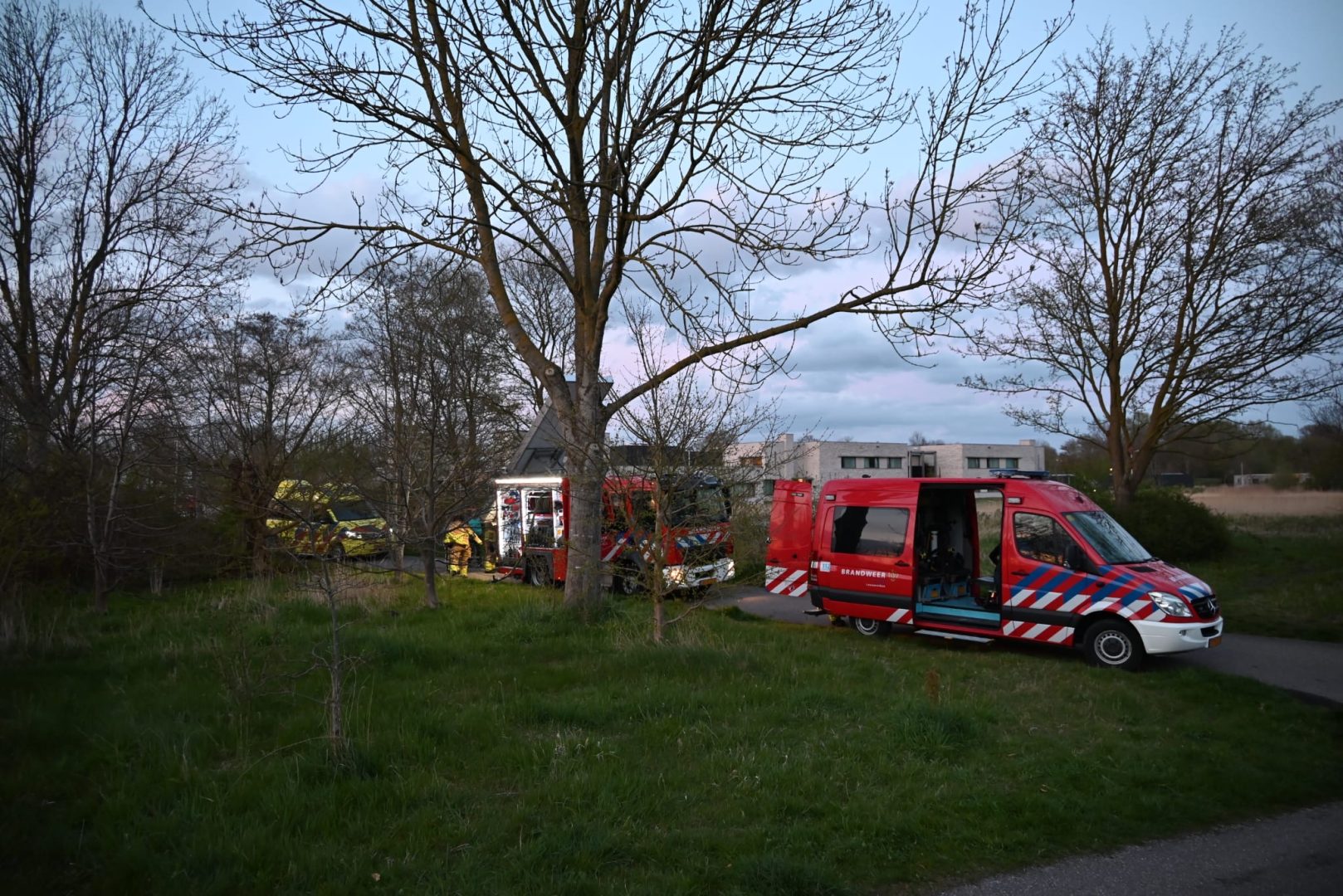 Hulpdiensten uitgerukt voor mogelijke persoon te water