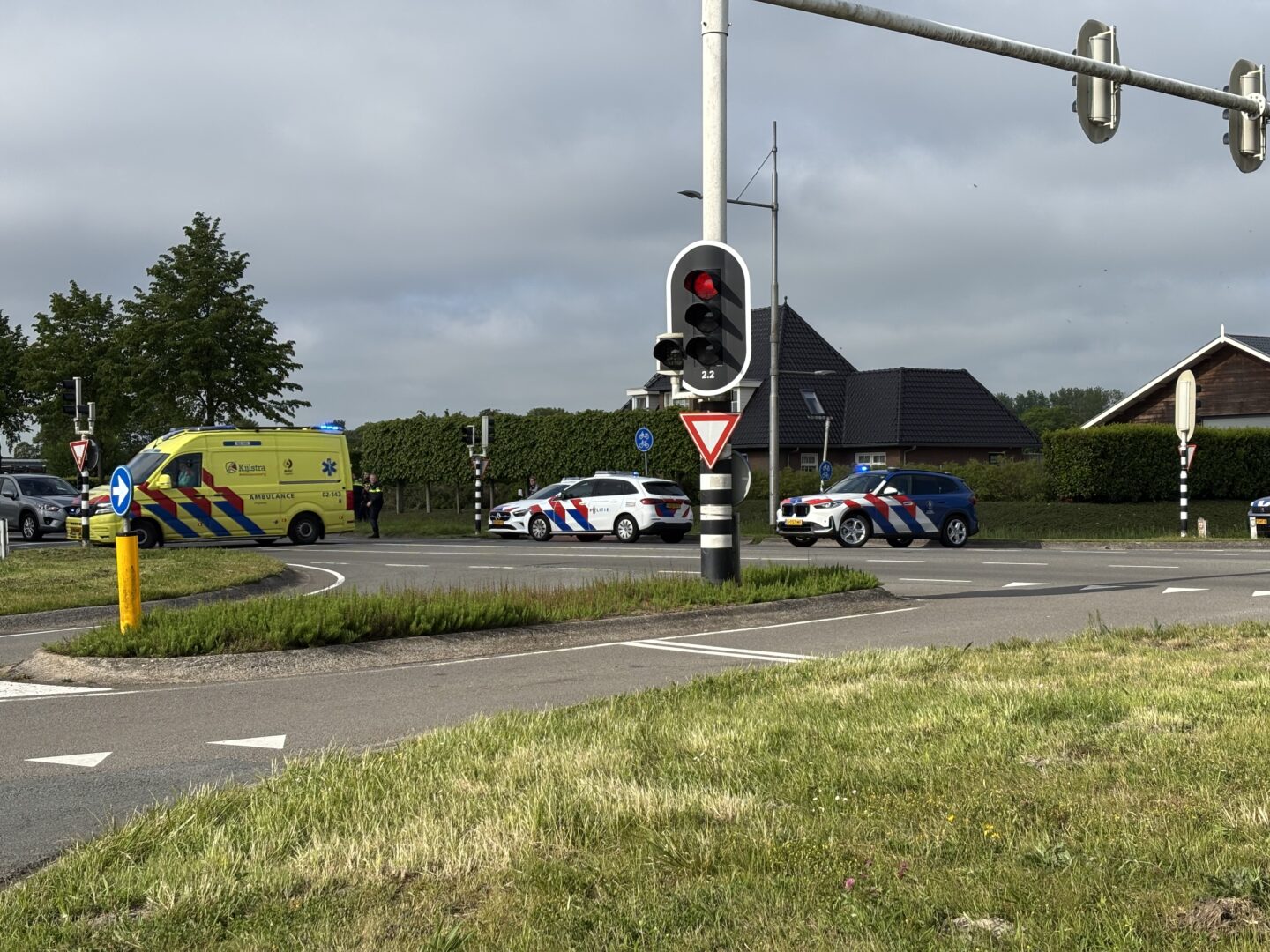 Bestuurder scooter getaserd na eenzijdig ongeval