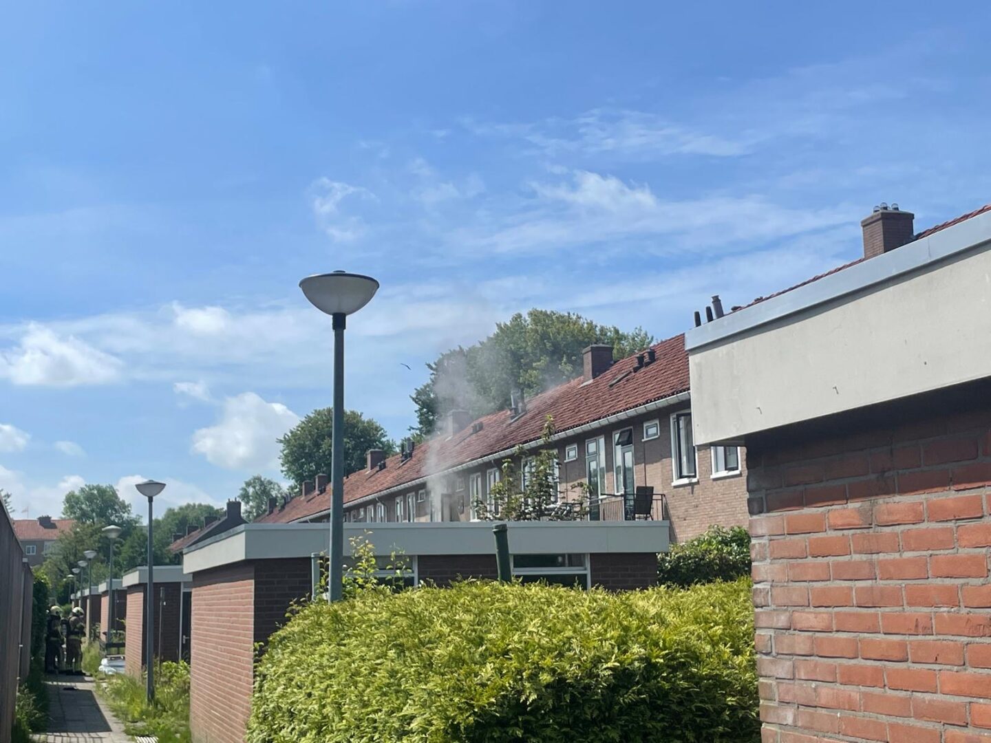 Keukenbrand in woning