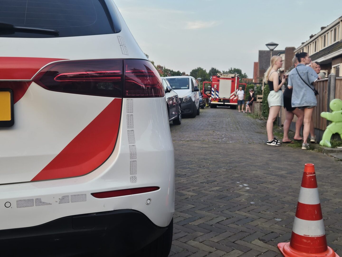 Oude man laat gaskraan openstaan, brandweer grijpt in