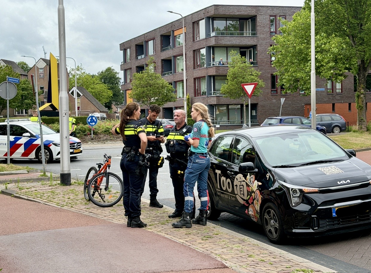 Kind aangereden door maaltijd bezorger