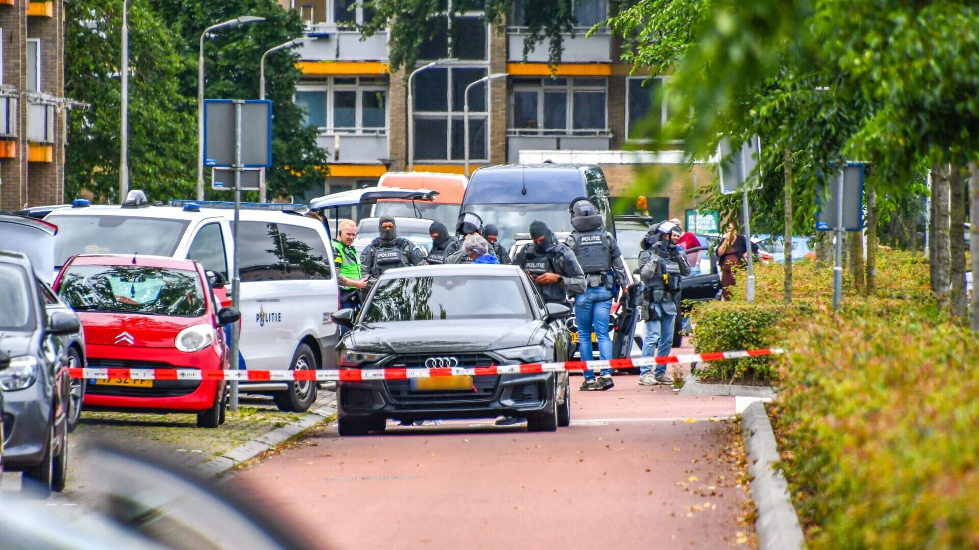DSI ingezet bij politieactie rond flat