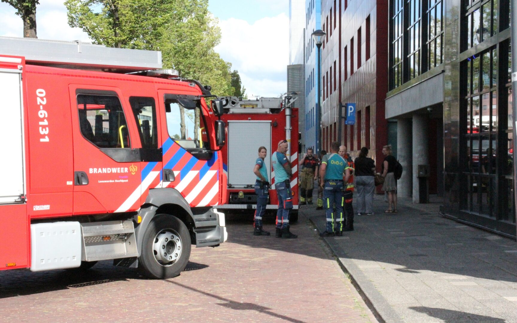 Kantoor Aegon ontruimd wegens brandje in kelder