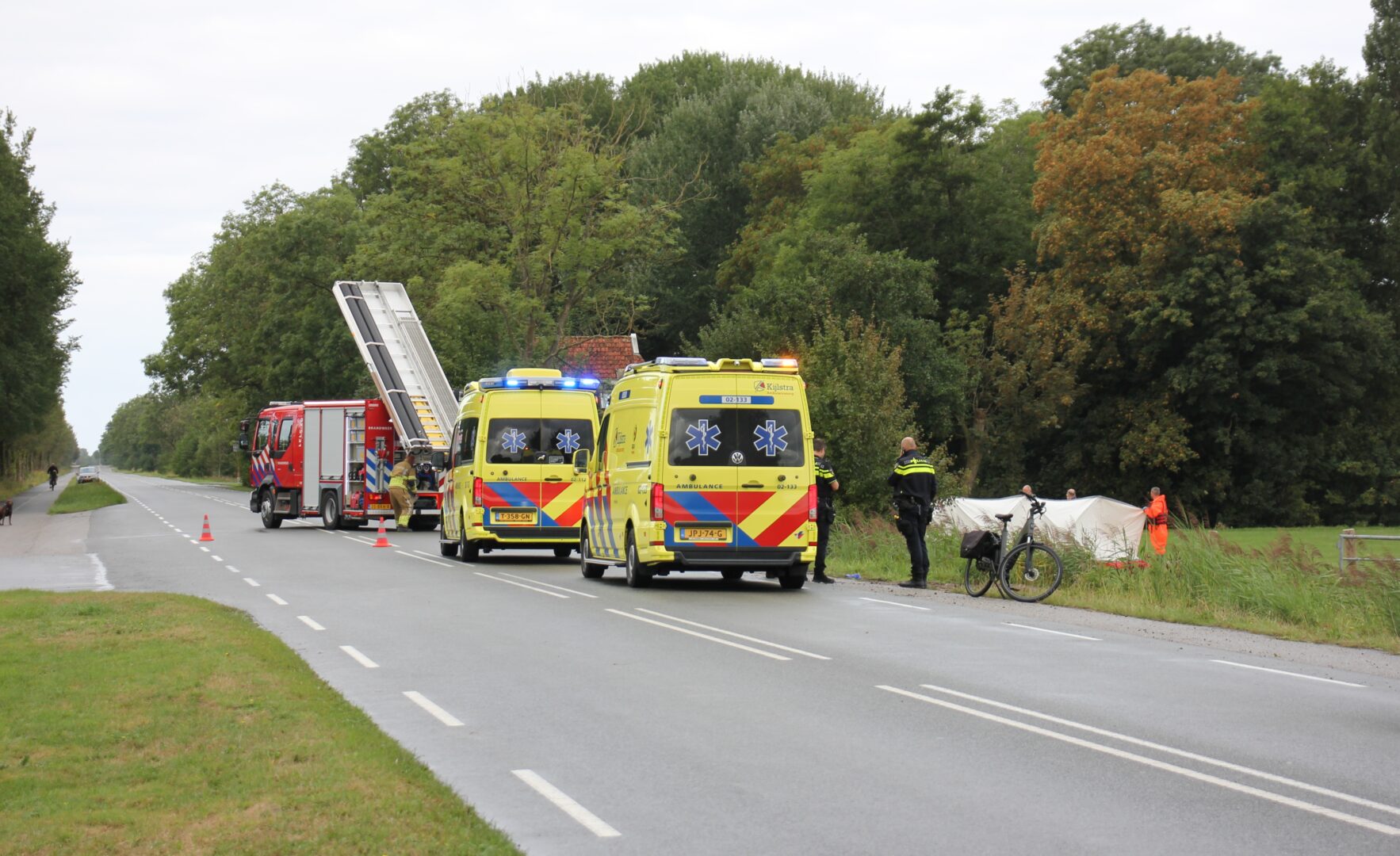 Persoon overleden na te water raken bij Marsum