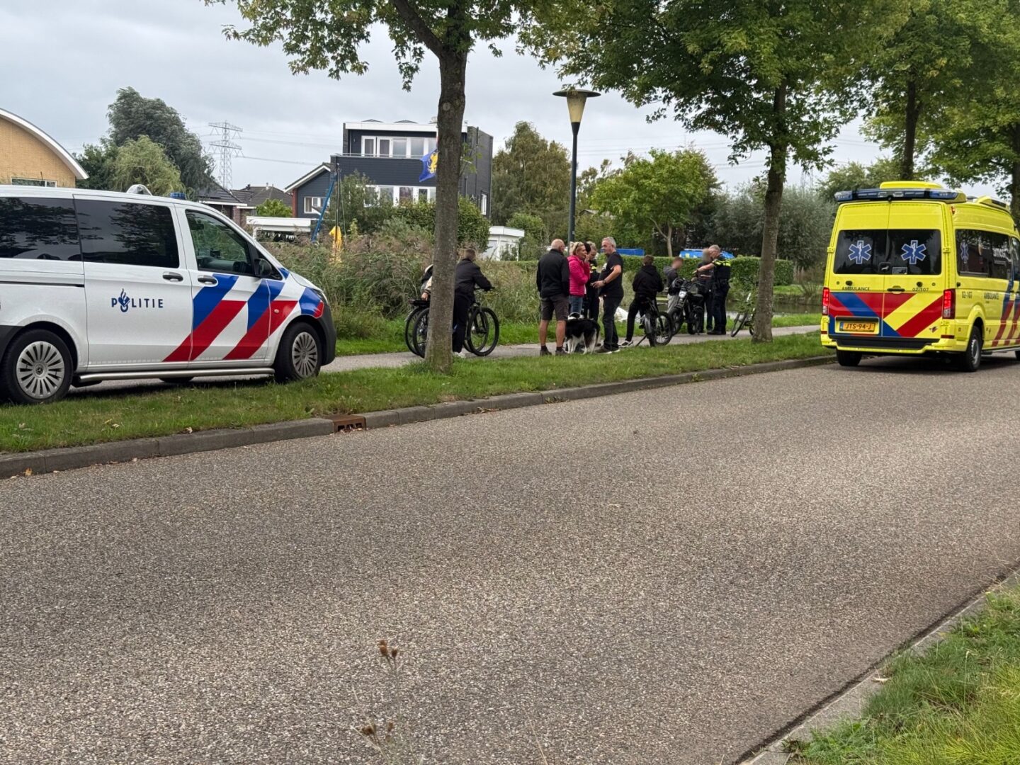 Wielrenner gewond na botsing met fatbike