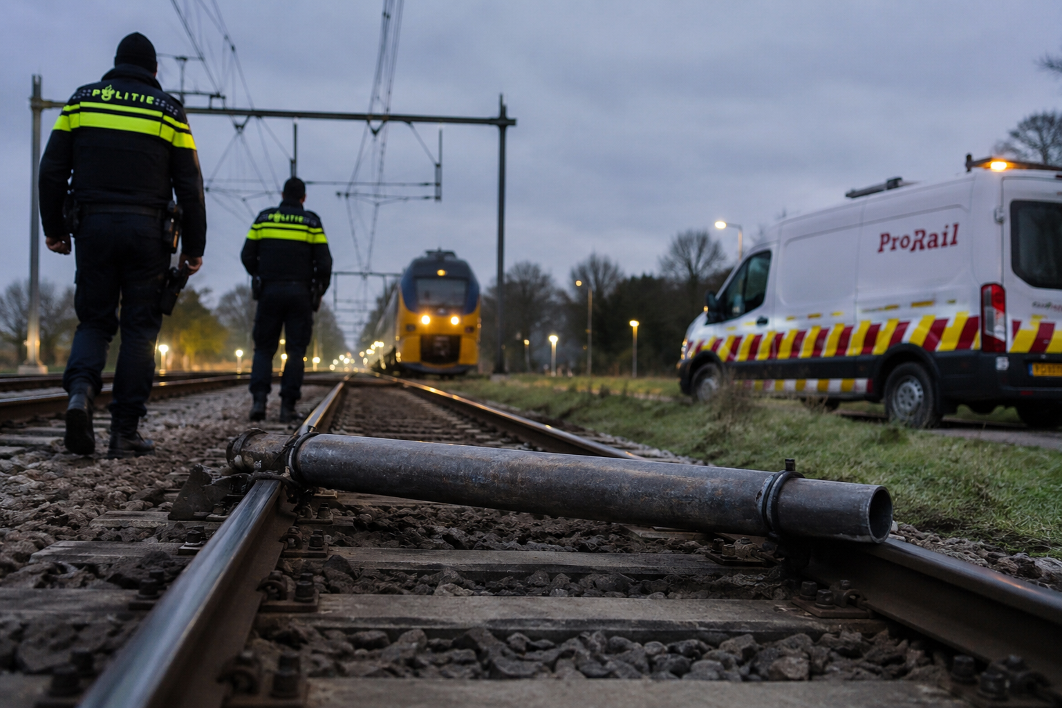 Nieuwe sabotage actie op het spoor