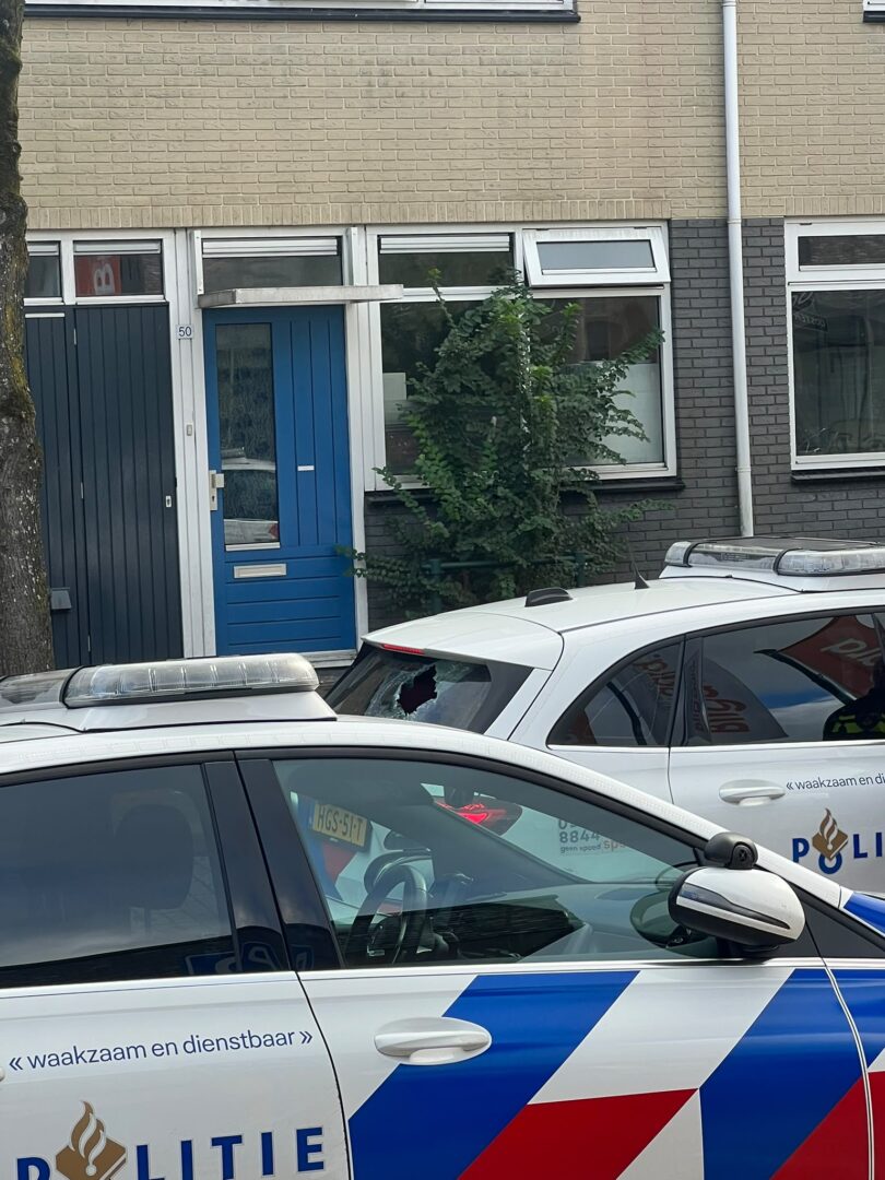 Twee mannen aangehouden na winkeldiefstal en vernieling politieauto