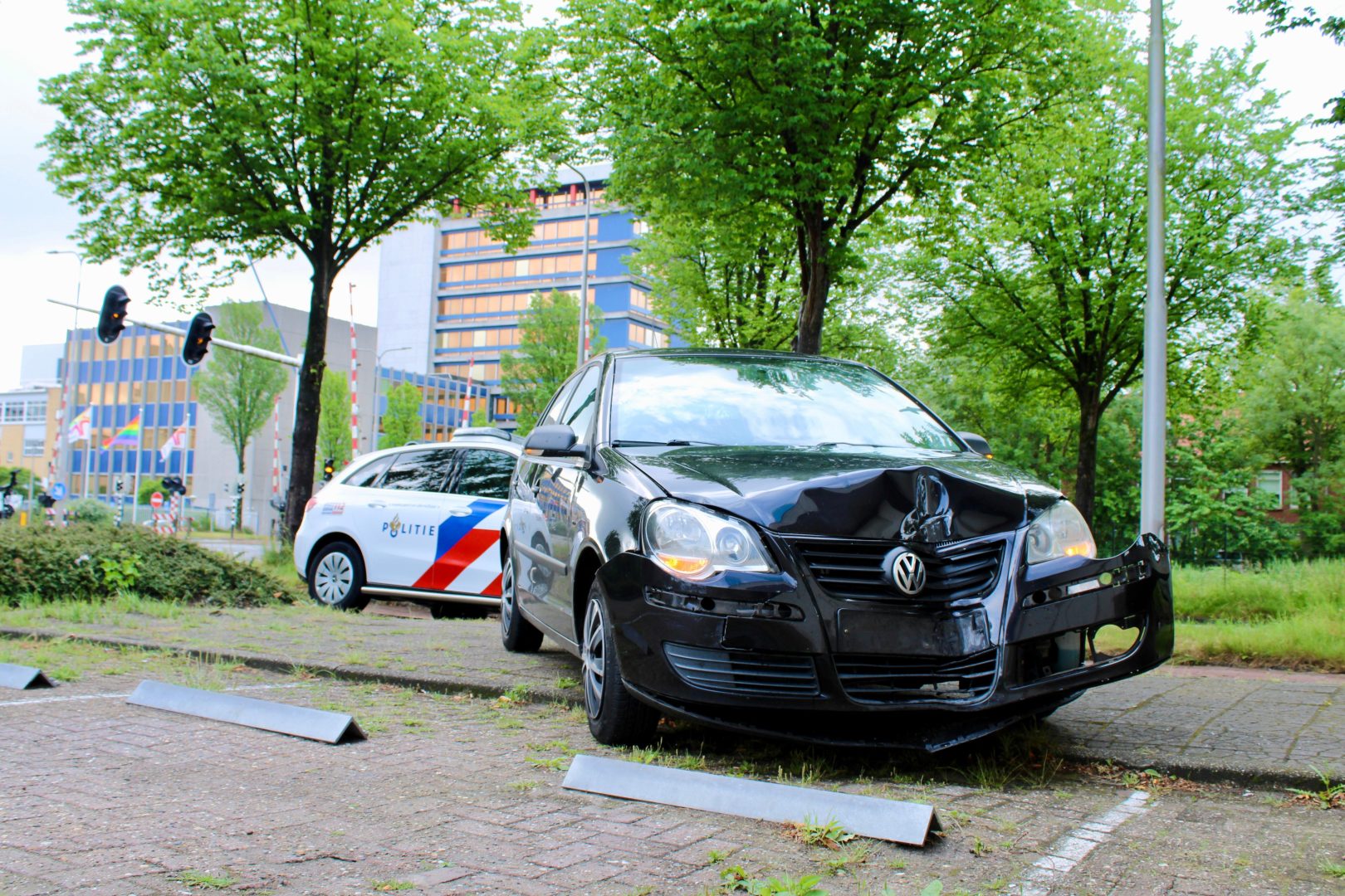 Flinke schade bij twee ongevallen