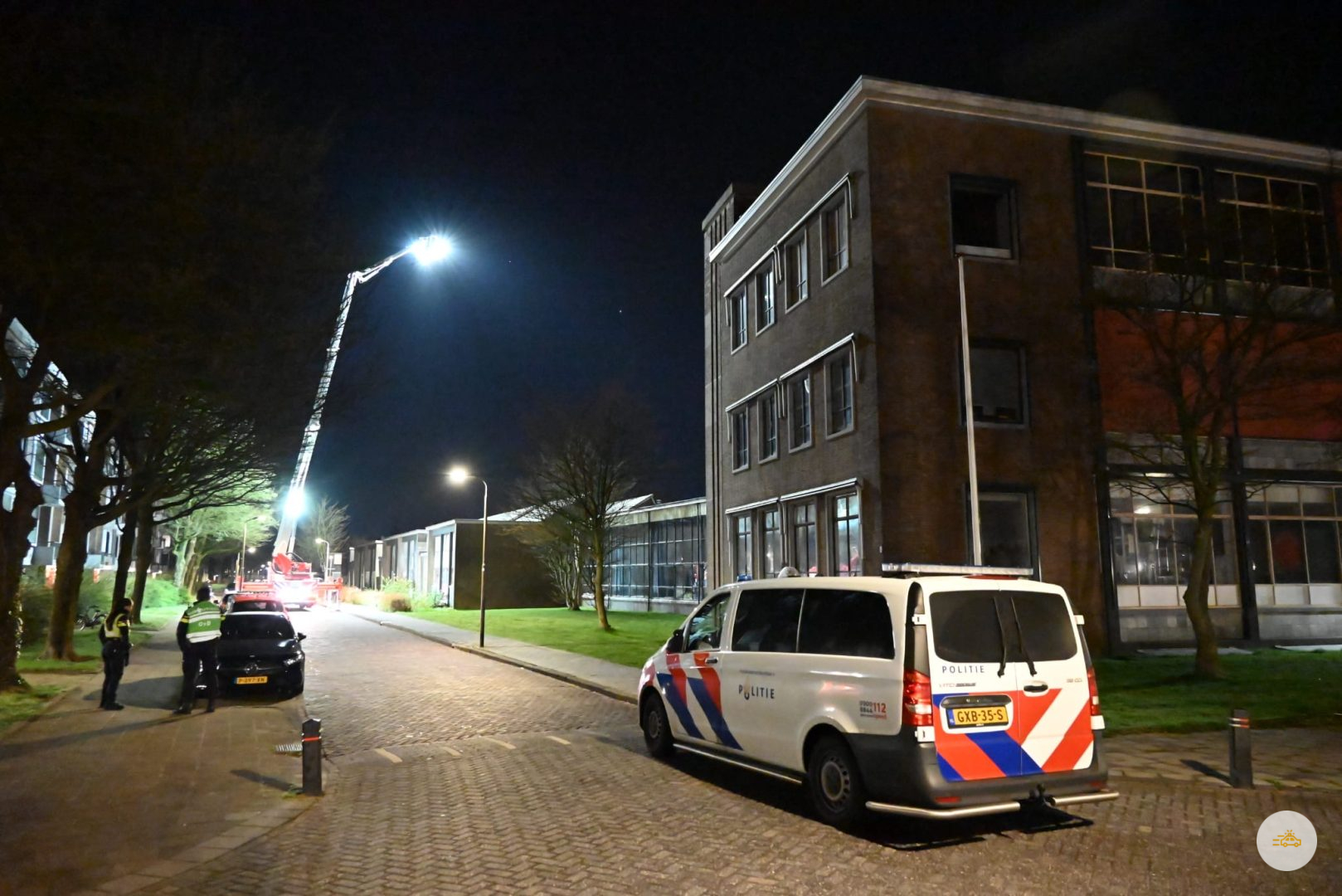 Inbreker gepakt in Huizum