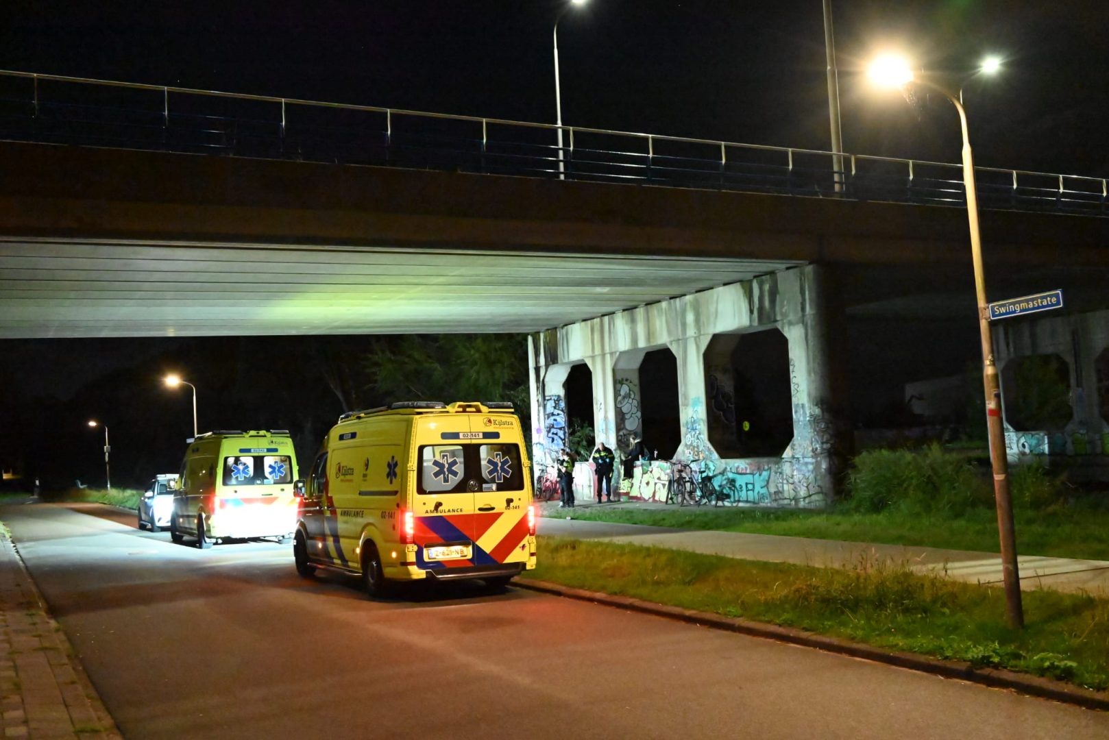 Fietsster ernstig gewond na valpartij