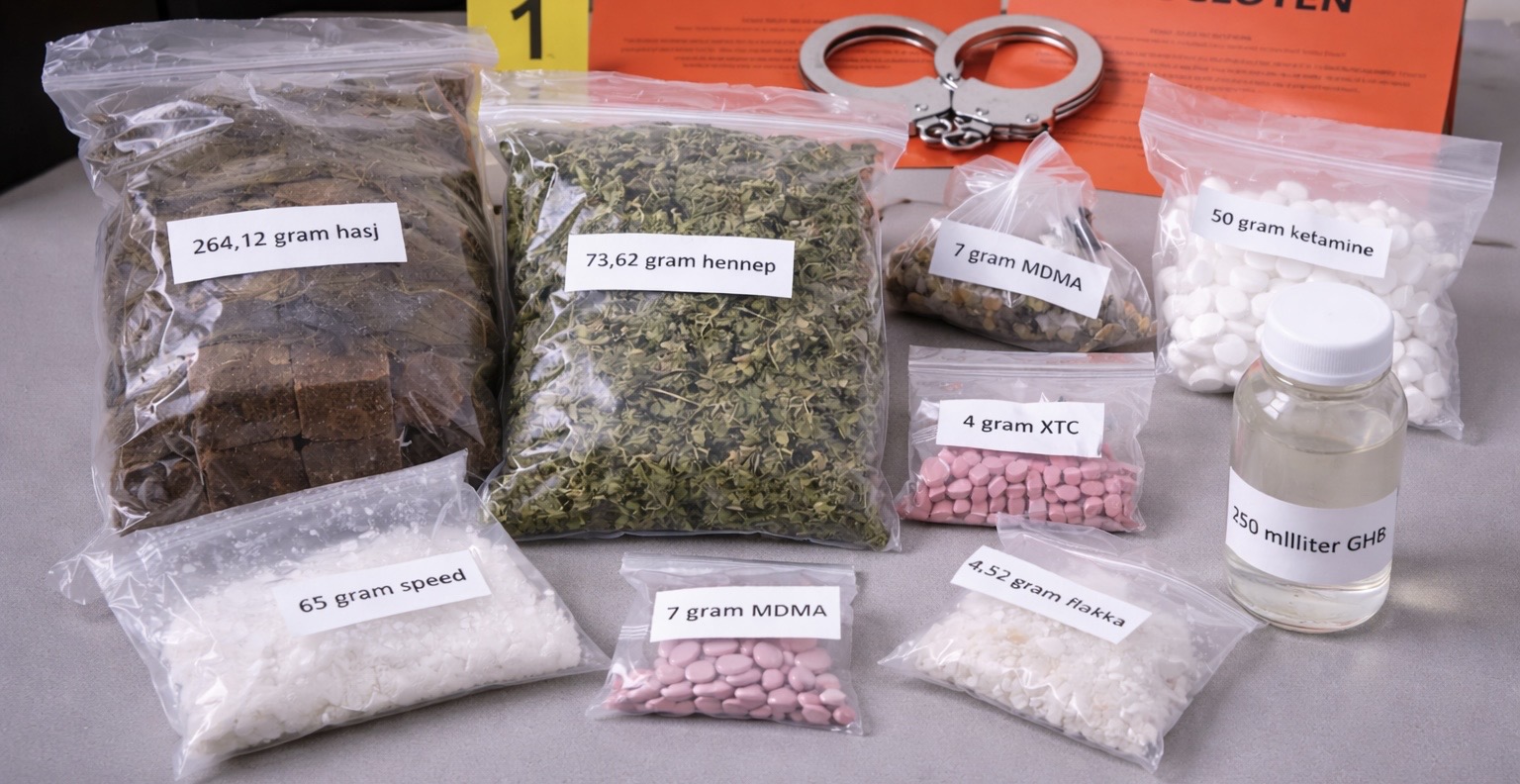 Twee woningen in Leeuwarden 6 maanden gesloten na vondst drugs