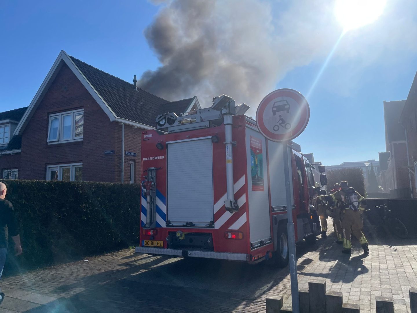 Schuurtje verwoest door brand
