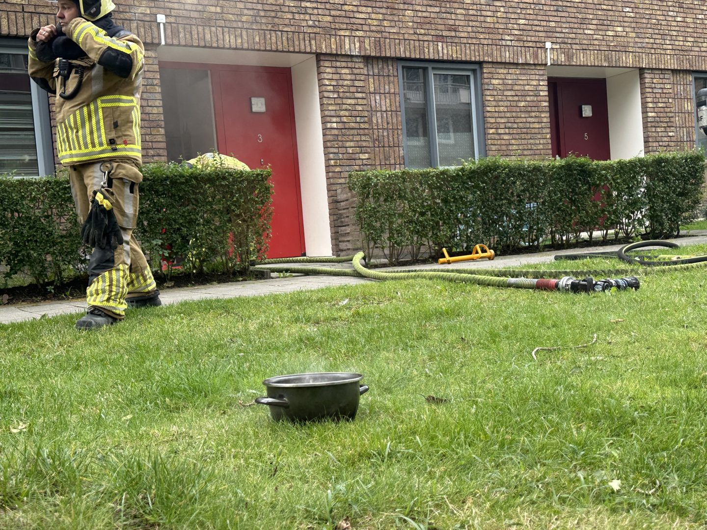 Pannetje op het vuur zorgt voor brandweer inzet