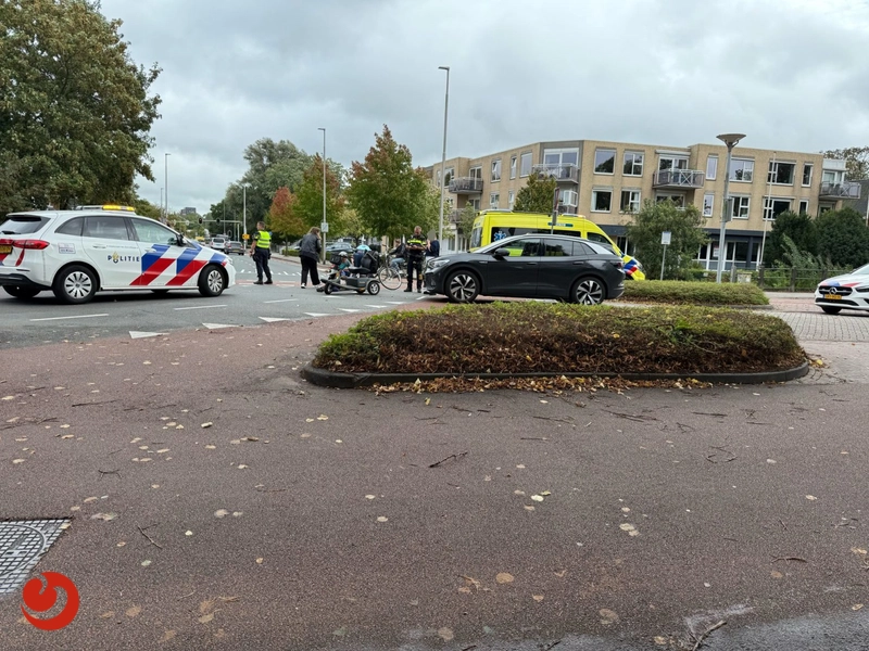 Scootmobiel bestuurder gewond na aanrijding op beruchte kruising