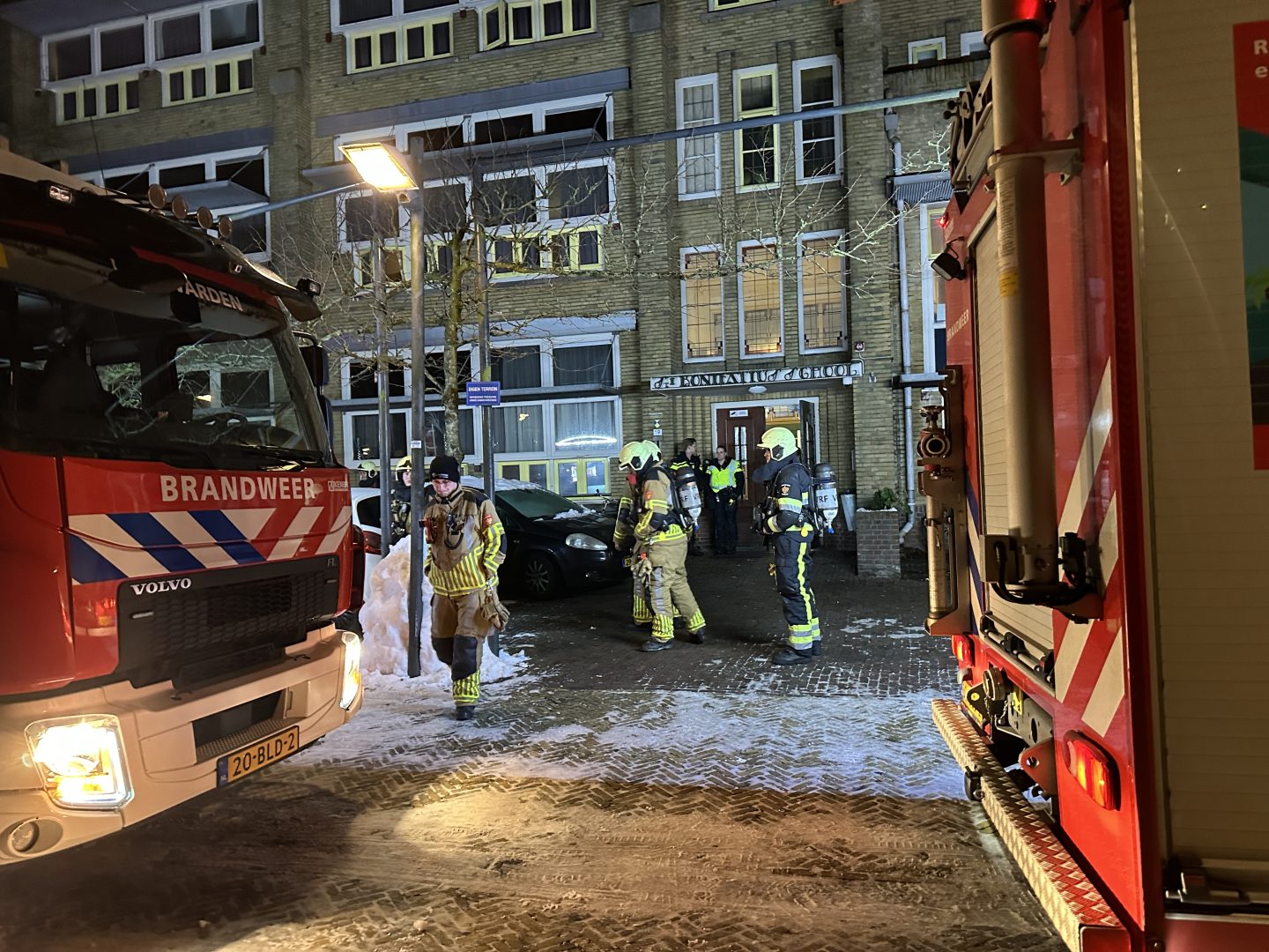 Bewoner van woon locatie aangehouden na brand
