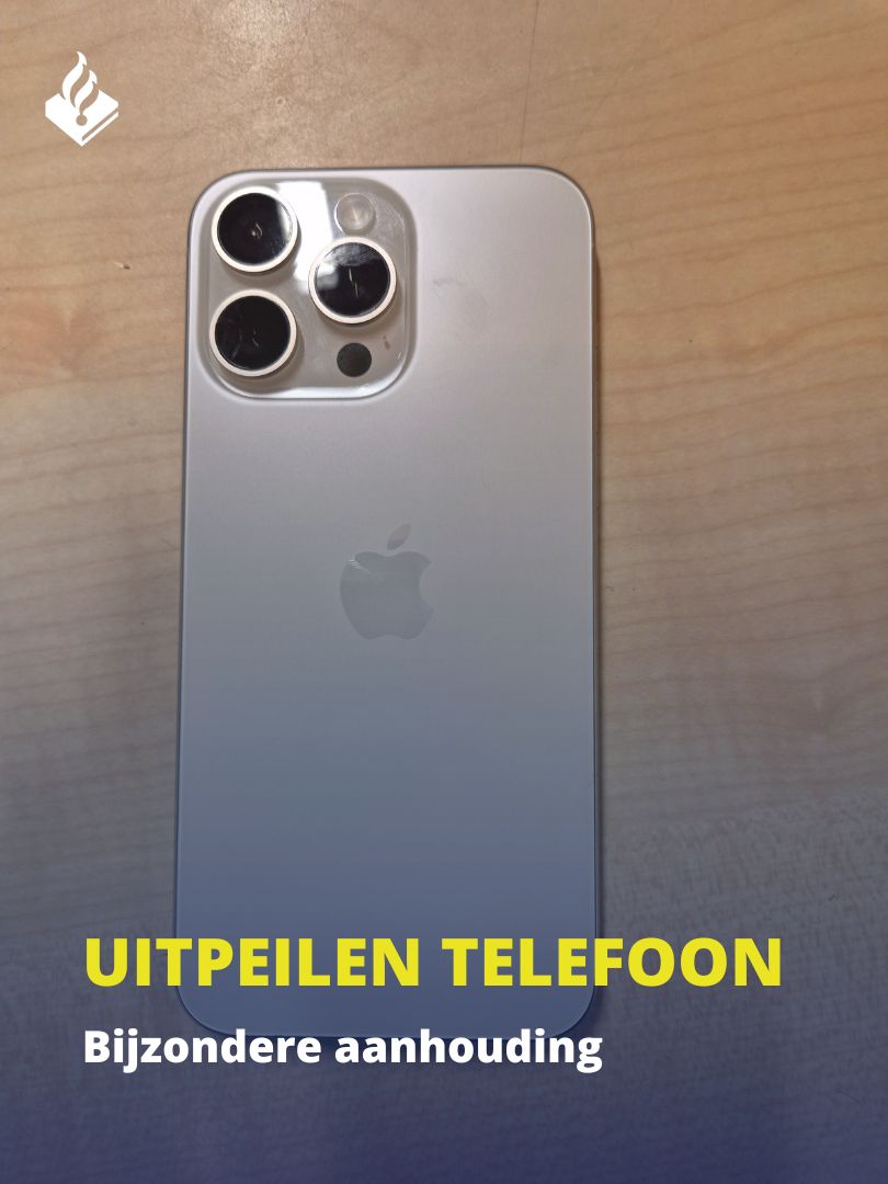 Gestolen telefoon uit Almere duikt op bij politiebureau in Leeuwarden