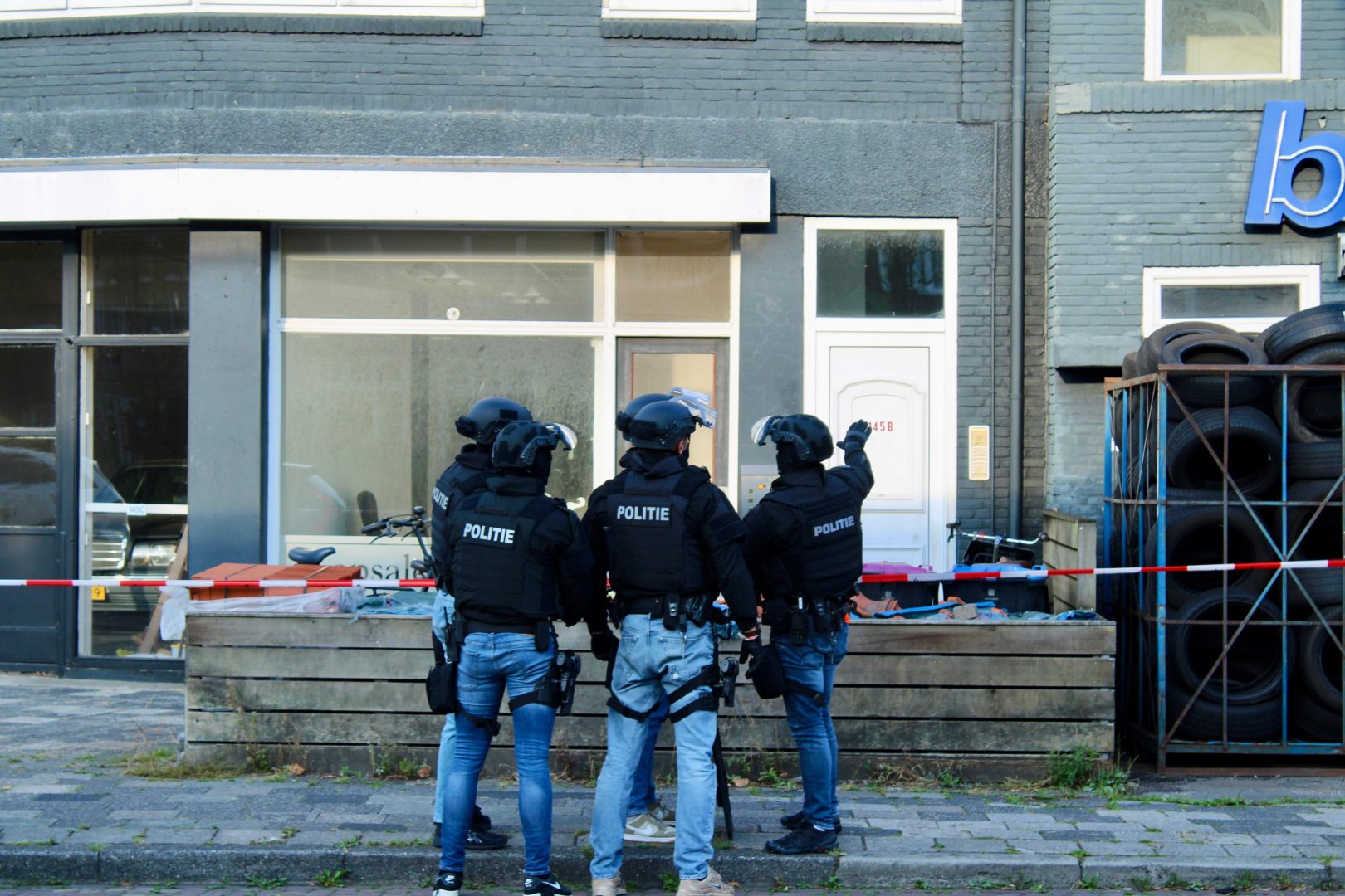 Arrestatieteam ingezet in Leeuwarden