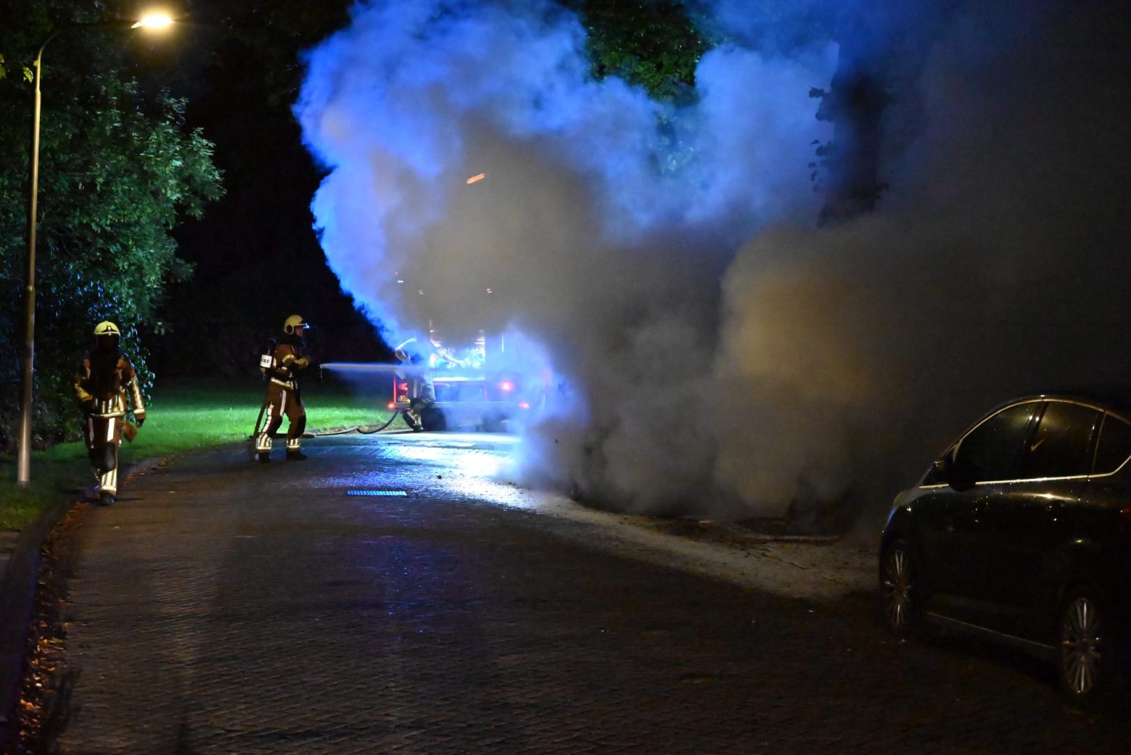 Drukke nacht voor de brandweerlieden in Leeuwarden