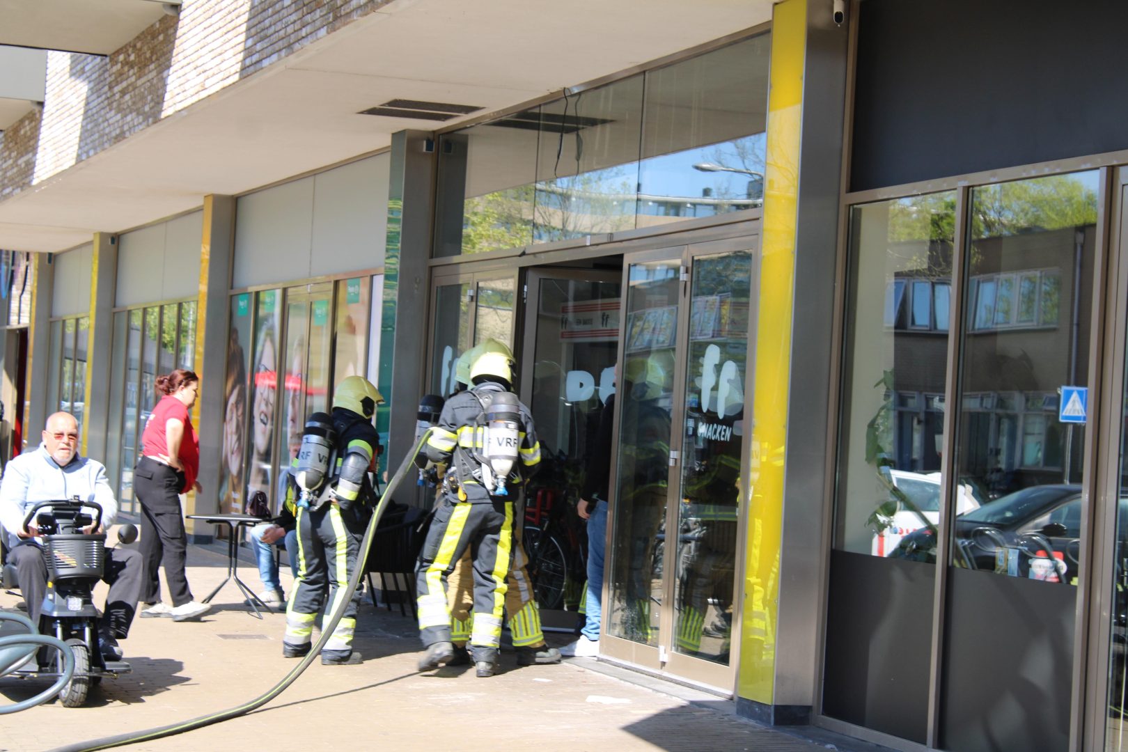 Brand in frituurpan bij snackbar Double ff Bilgaard