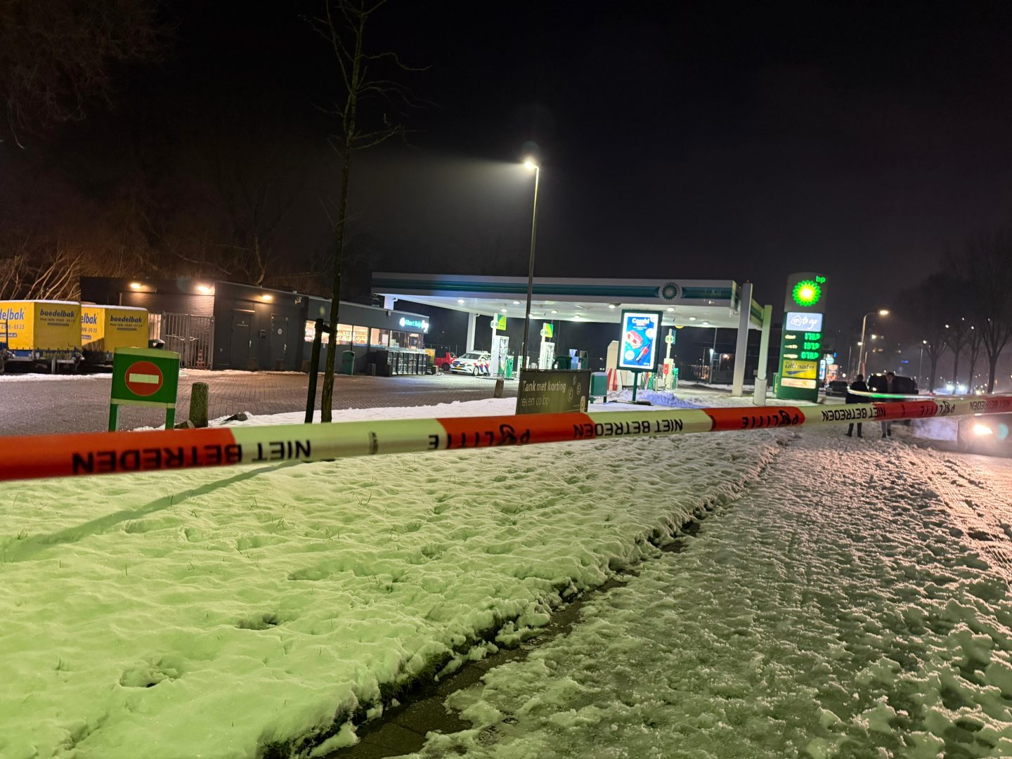Gewapende overval op BP tankstation