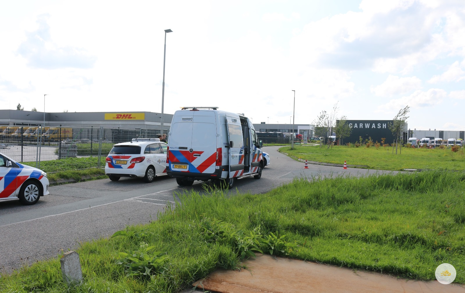 Motorrijder meld zich in het ziekenhuis na eenzijdig ongeval