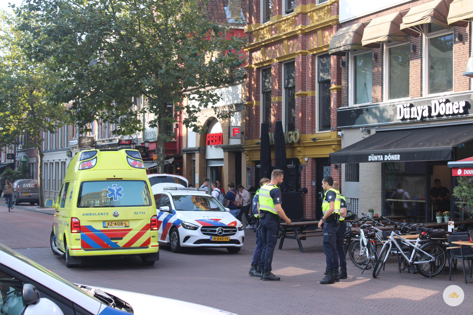 Geweldincident bij horecagelegenheid Dünya Döner