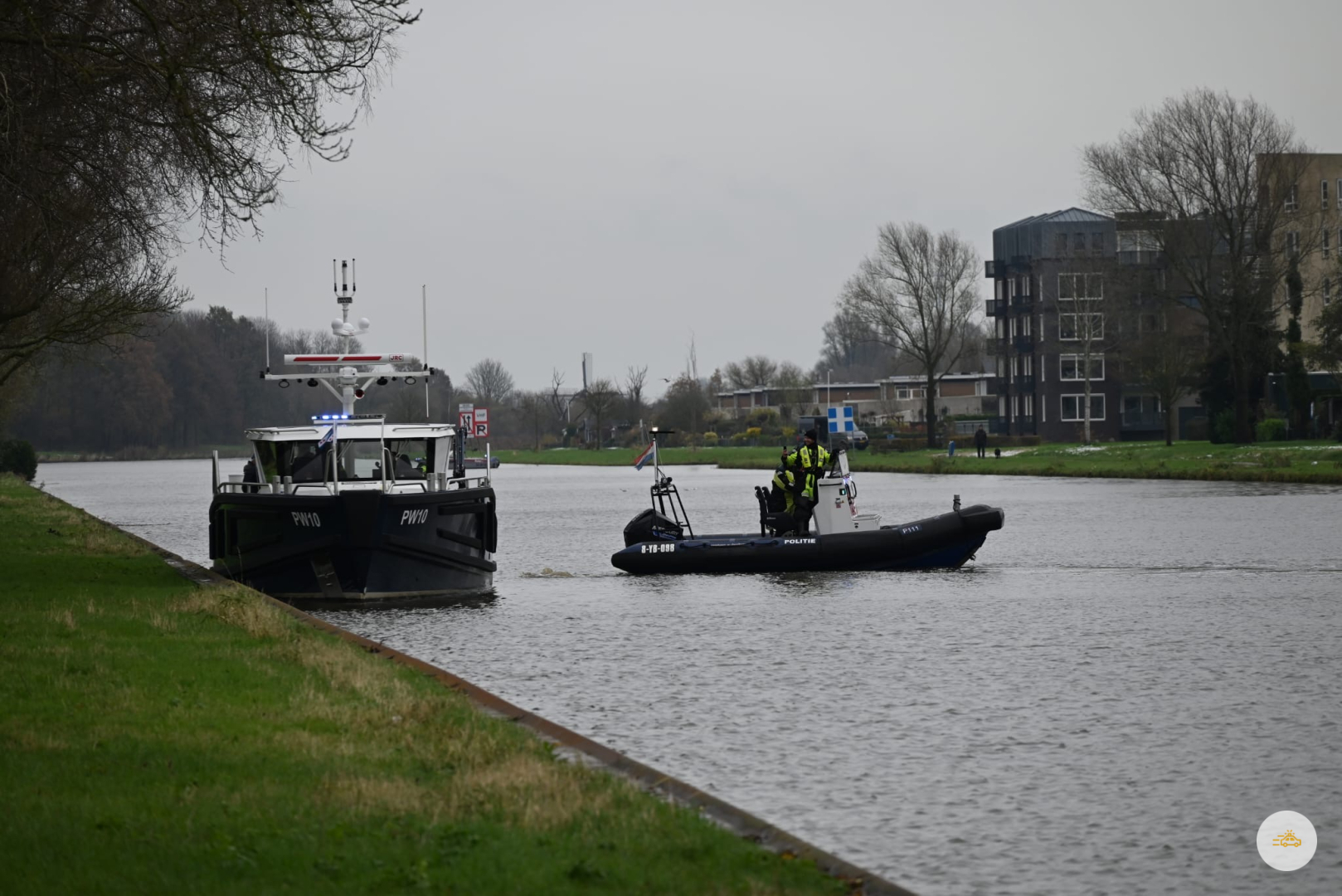 Overleden persoon aangetroffen in het kanaal