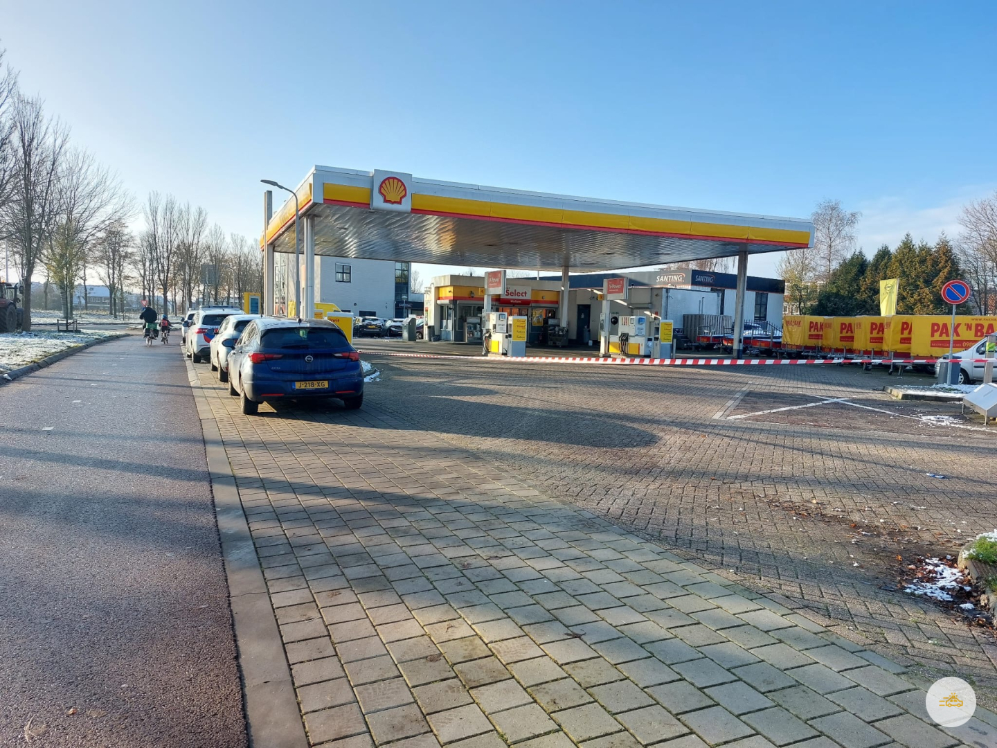 Overval op Shell Tankstation