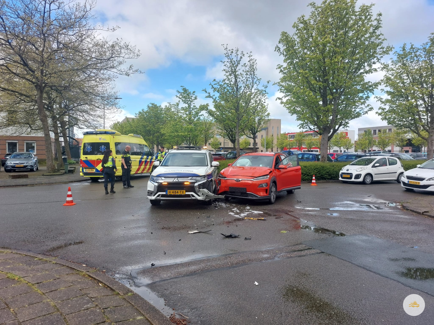 Handhaving betrokken bij aanrijding