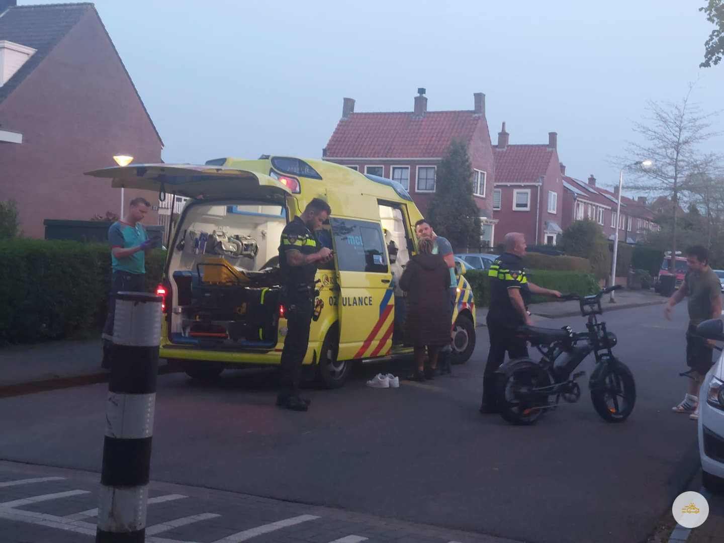 Fatbiker gewond na val