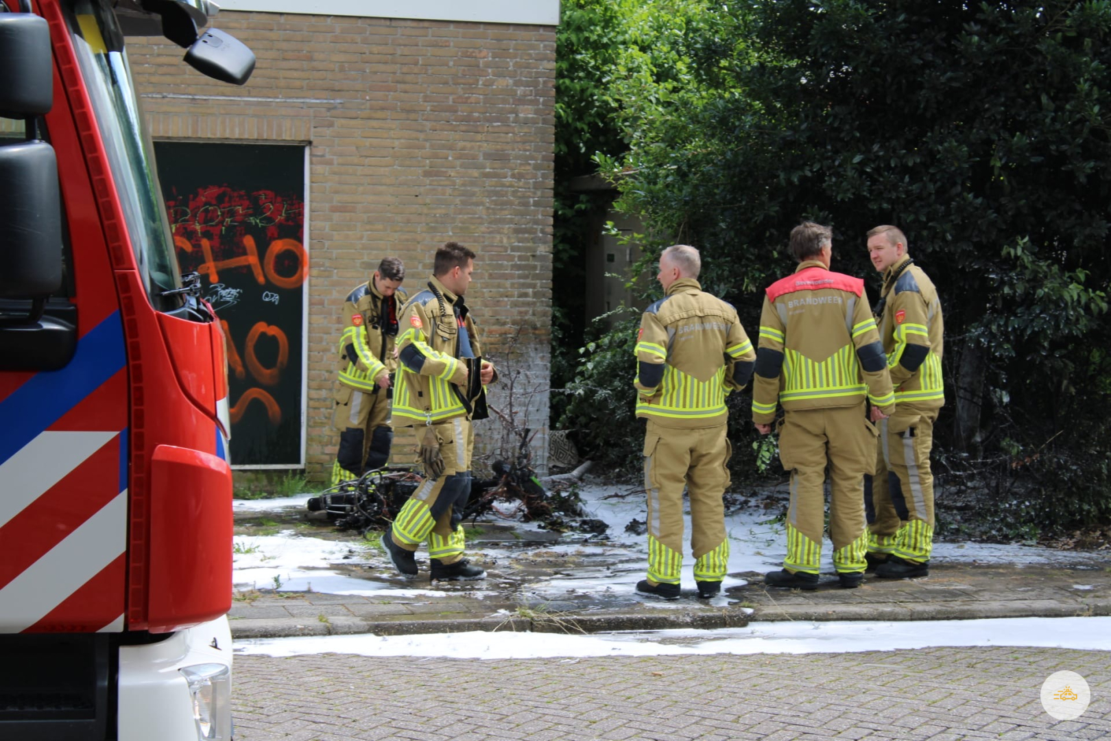 Deelscooter in brand gestoken