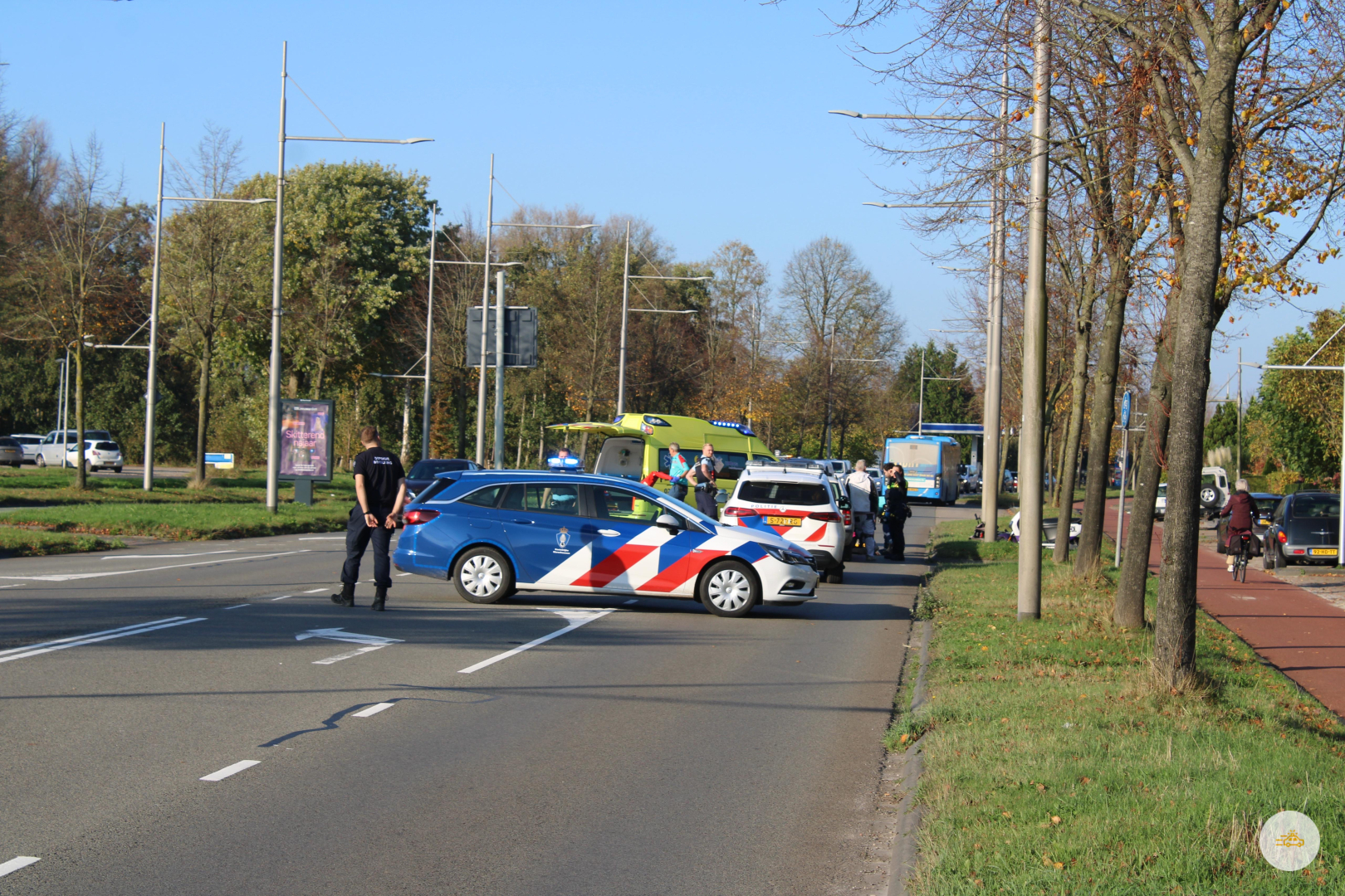 Ernstig ongeval tussen auto en fietser