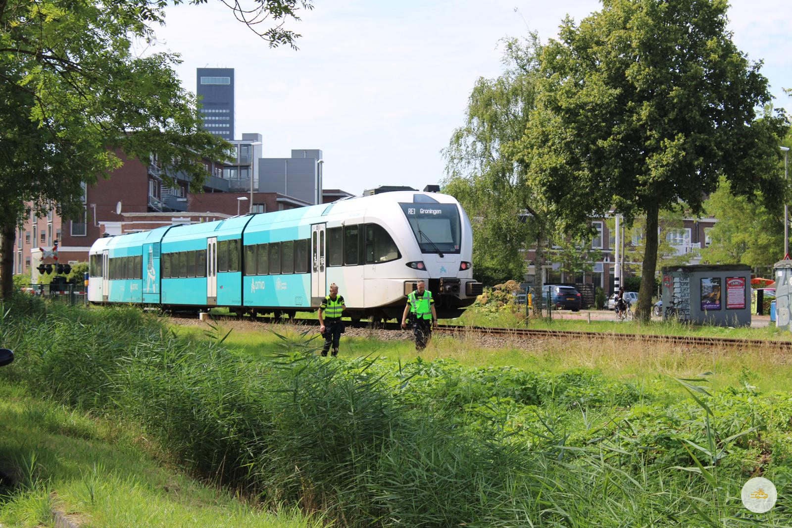 Persoon lichtgewond geraakt bij aanrijding met trein