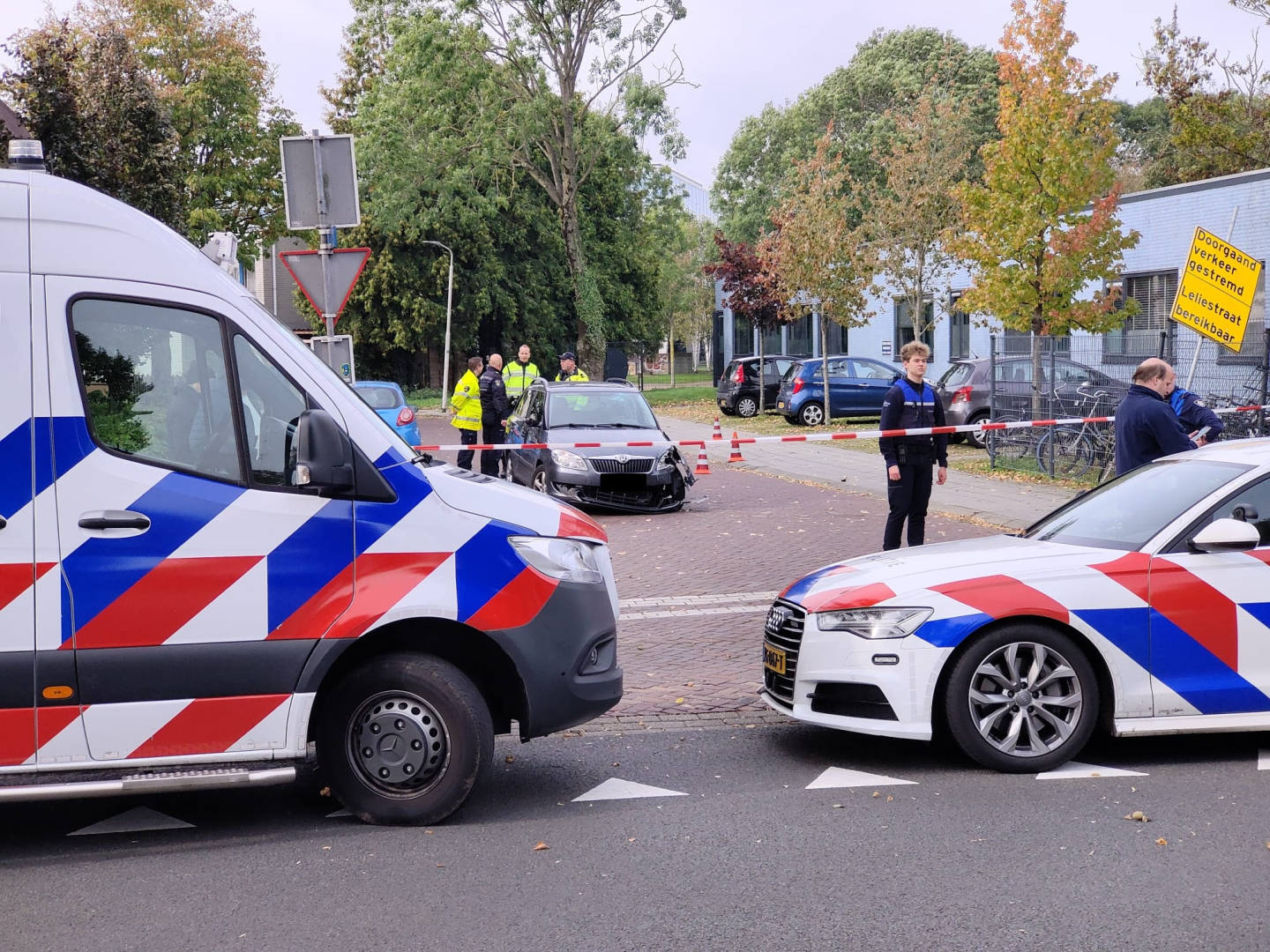 Fietser opzettelijk aangereden
