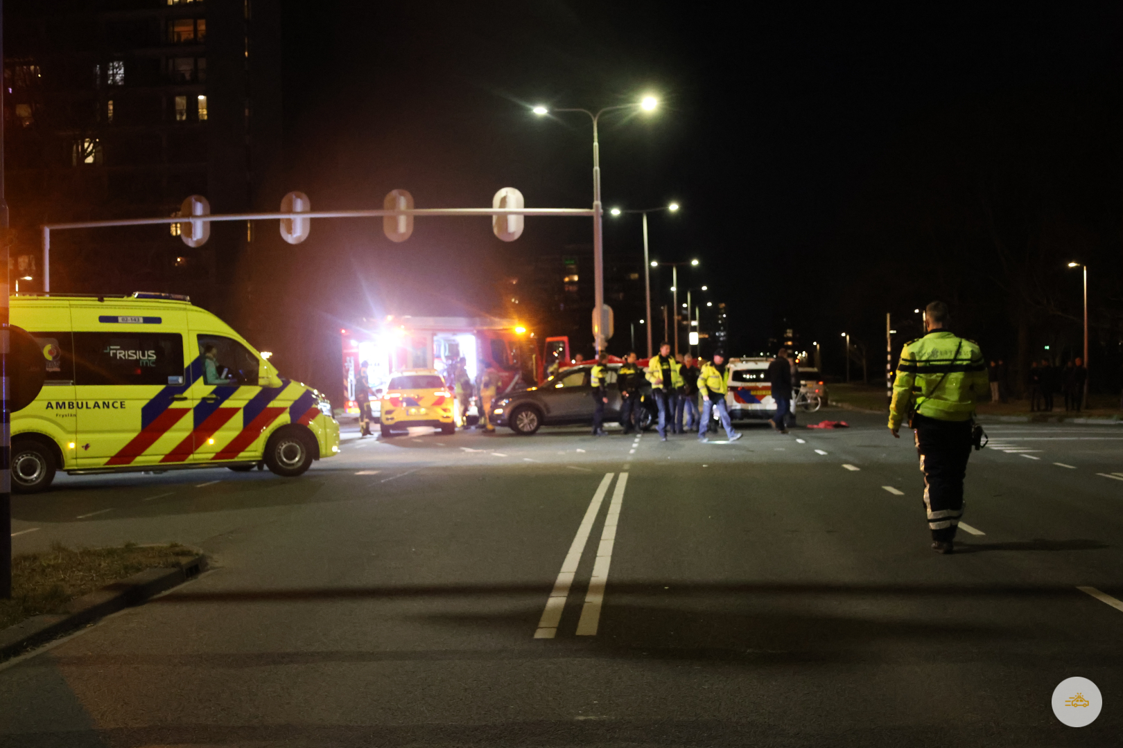 Fietser overleden bij ongeval met auto