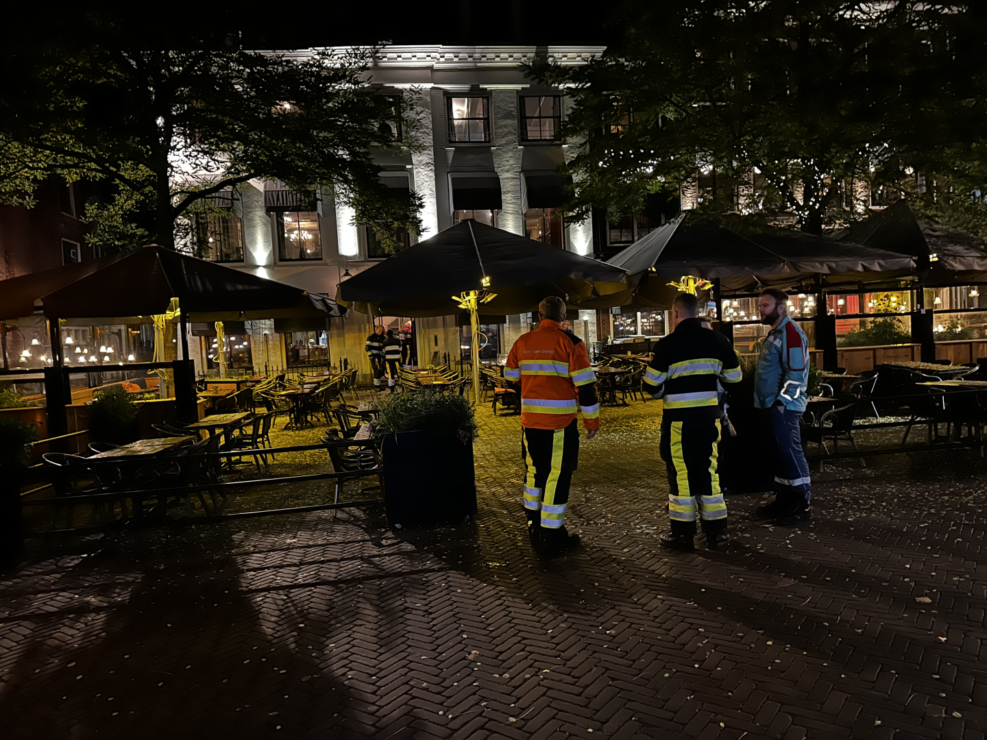 Lekkende chemicaliën in restaurant zorgt voor brandweer inzet