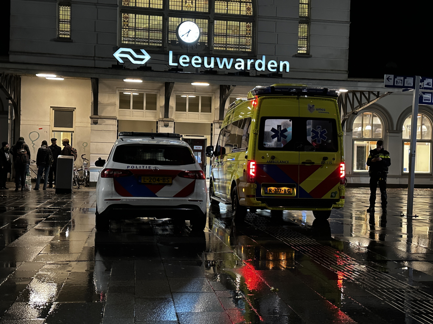 Mogelijke steekpartij op het Station