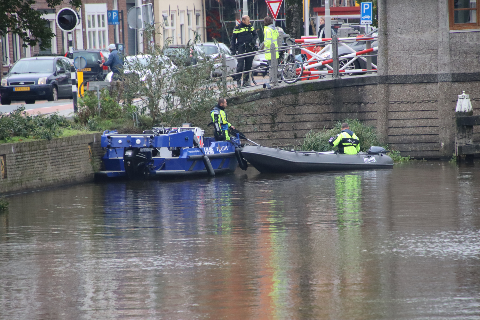 Lichaam aangetroffen na zoekactie in Stadsgracht