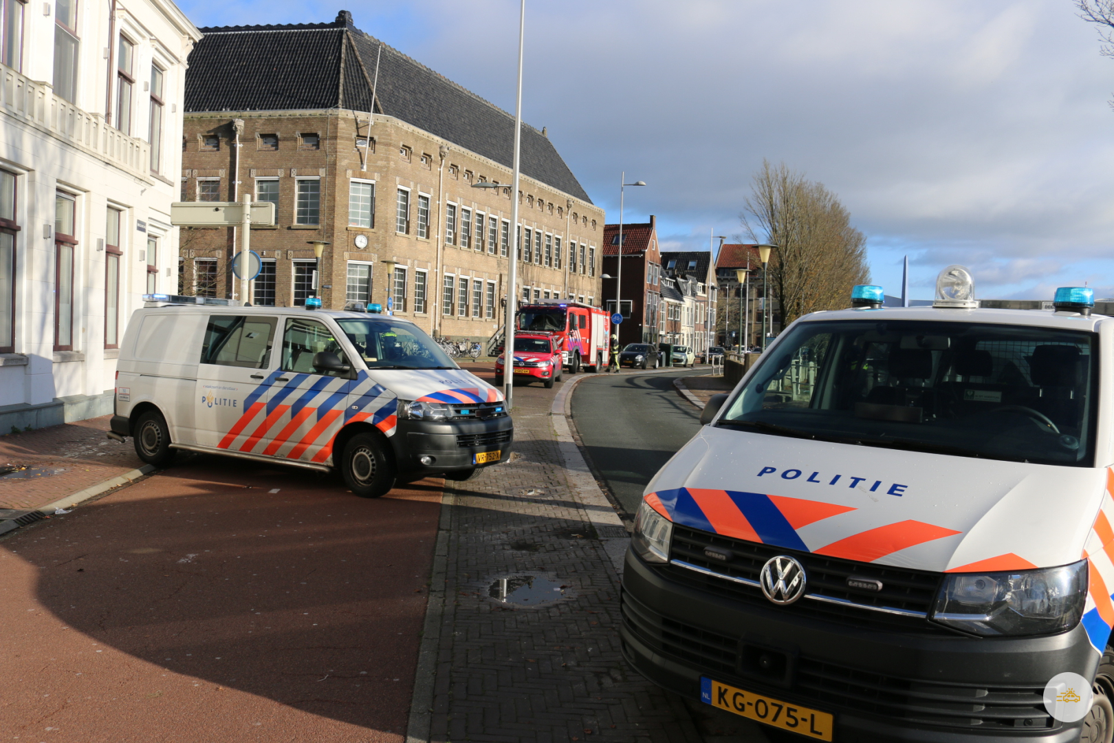 Mogelijke gaslek bij de Opvang
