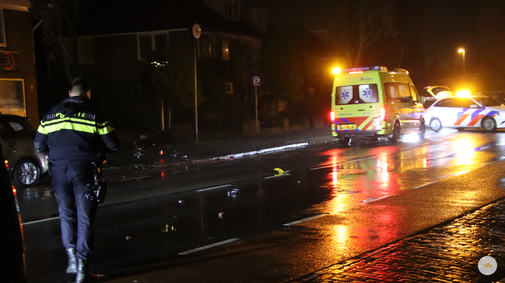 Automobilist rijd door na ongeval