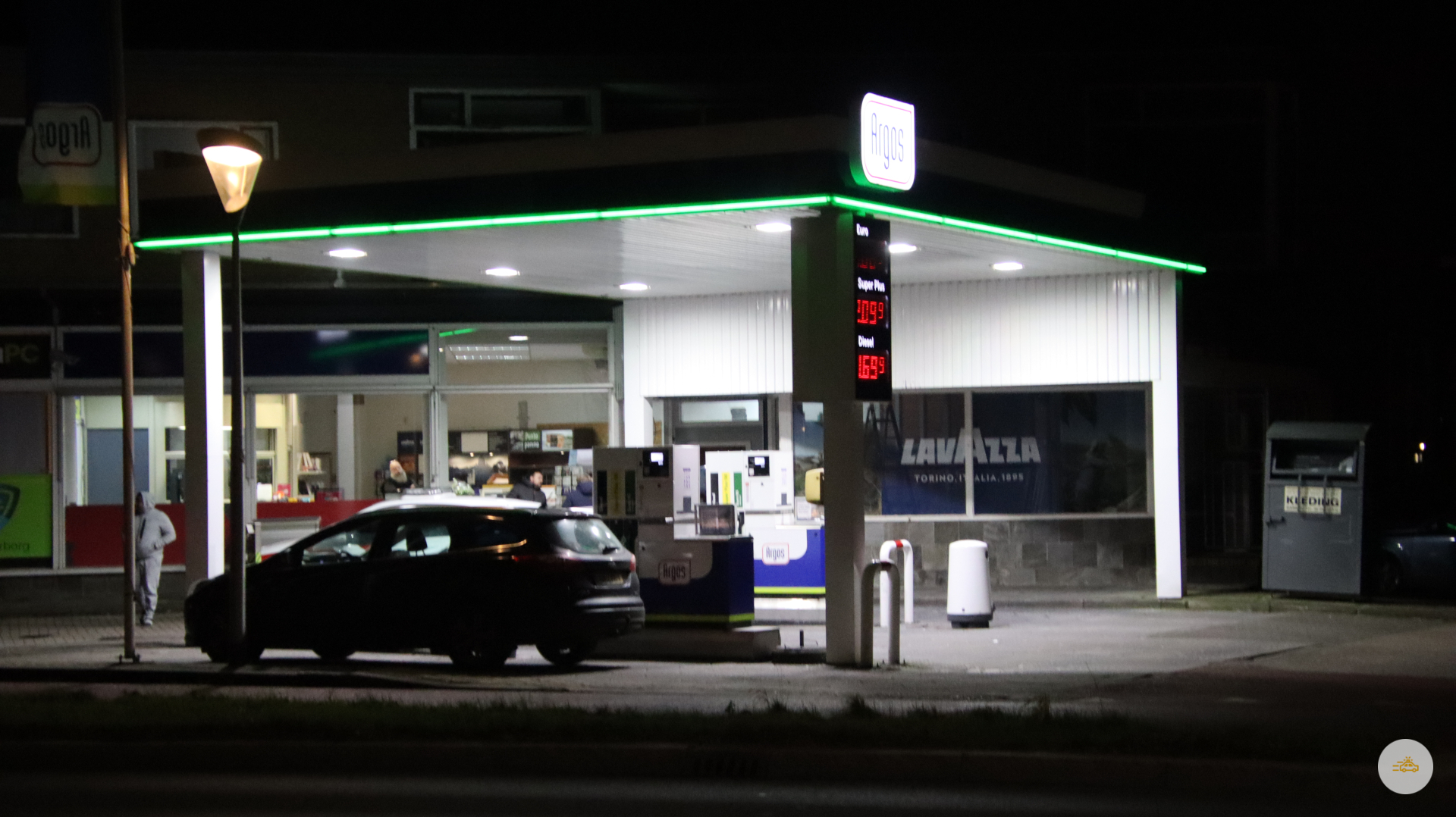 Argos tankstation overvallen