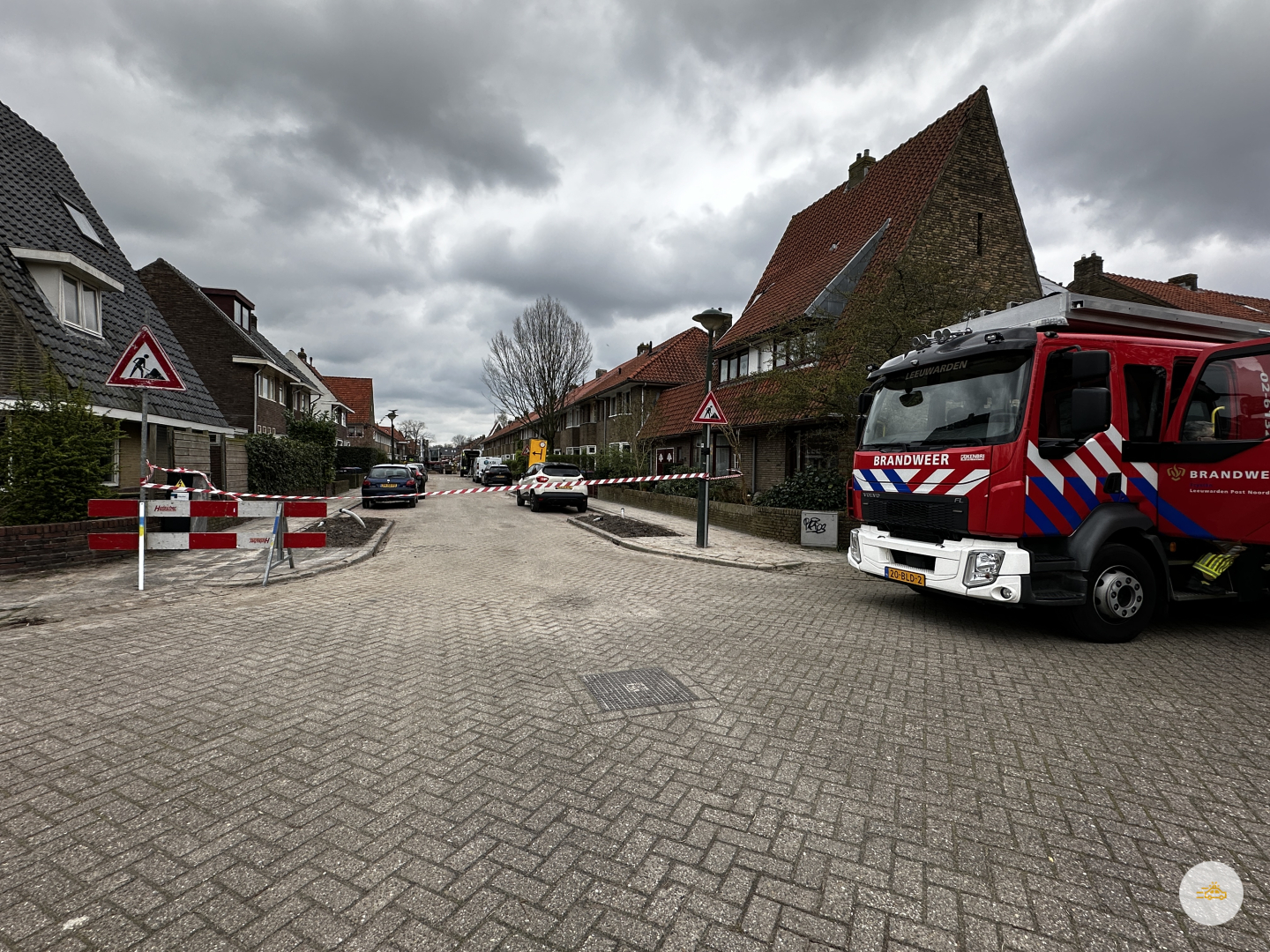 Gasleiding geraakt na verwijderen boomstronk
