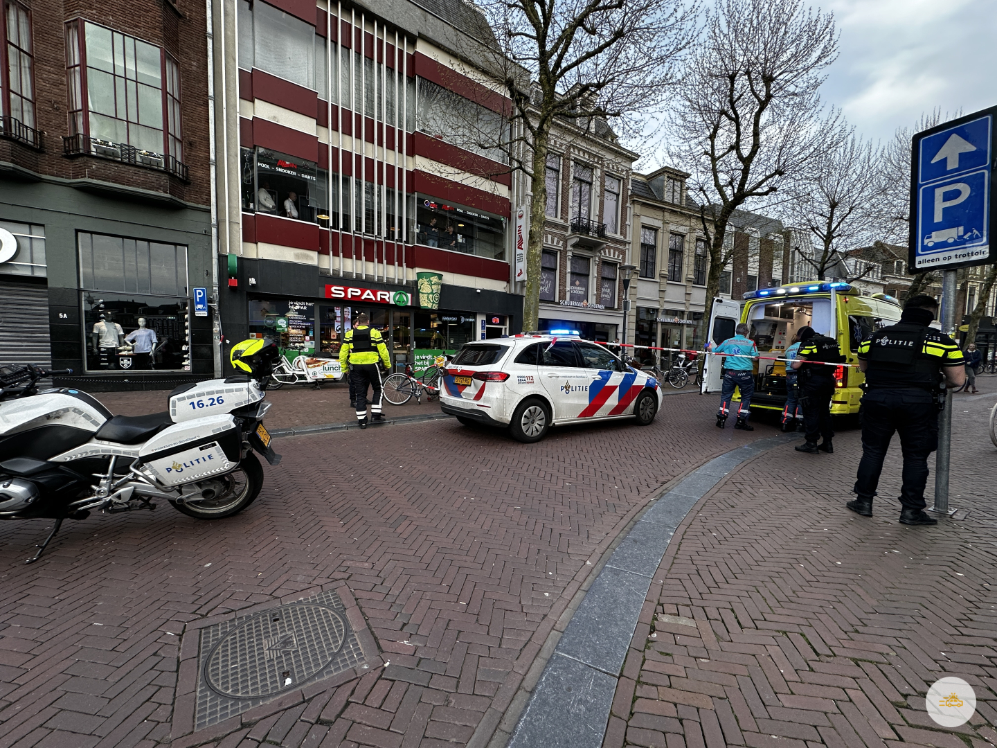 Persoon neergeschoten in de Binnenstad