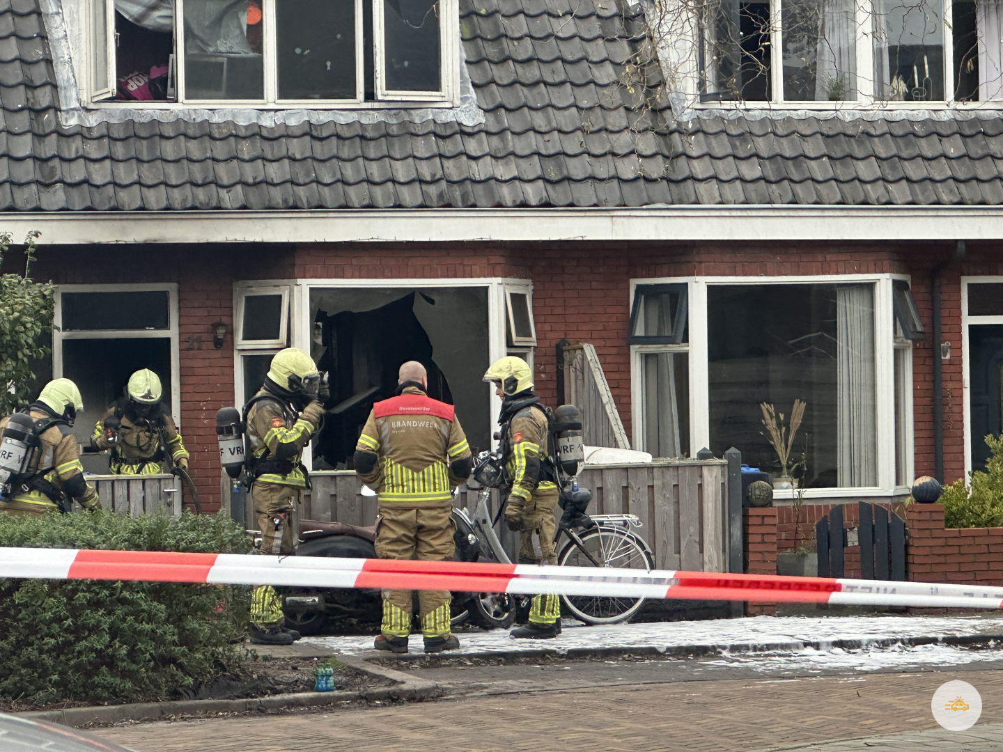 Woning verwoest door uitslaande brand