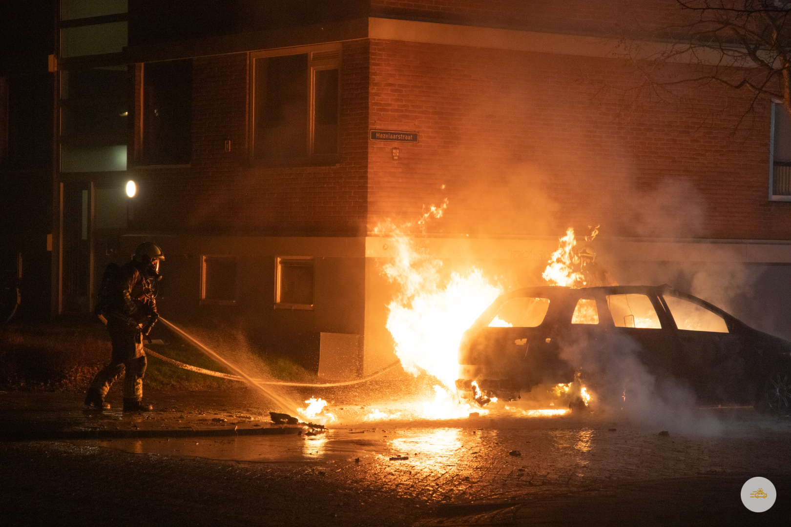 Wederom auto in brand gestoken