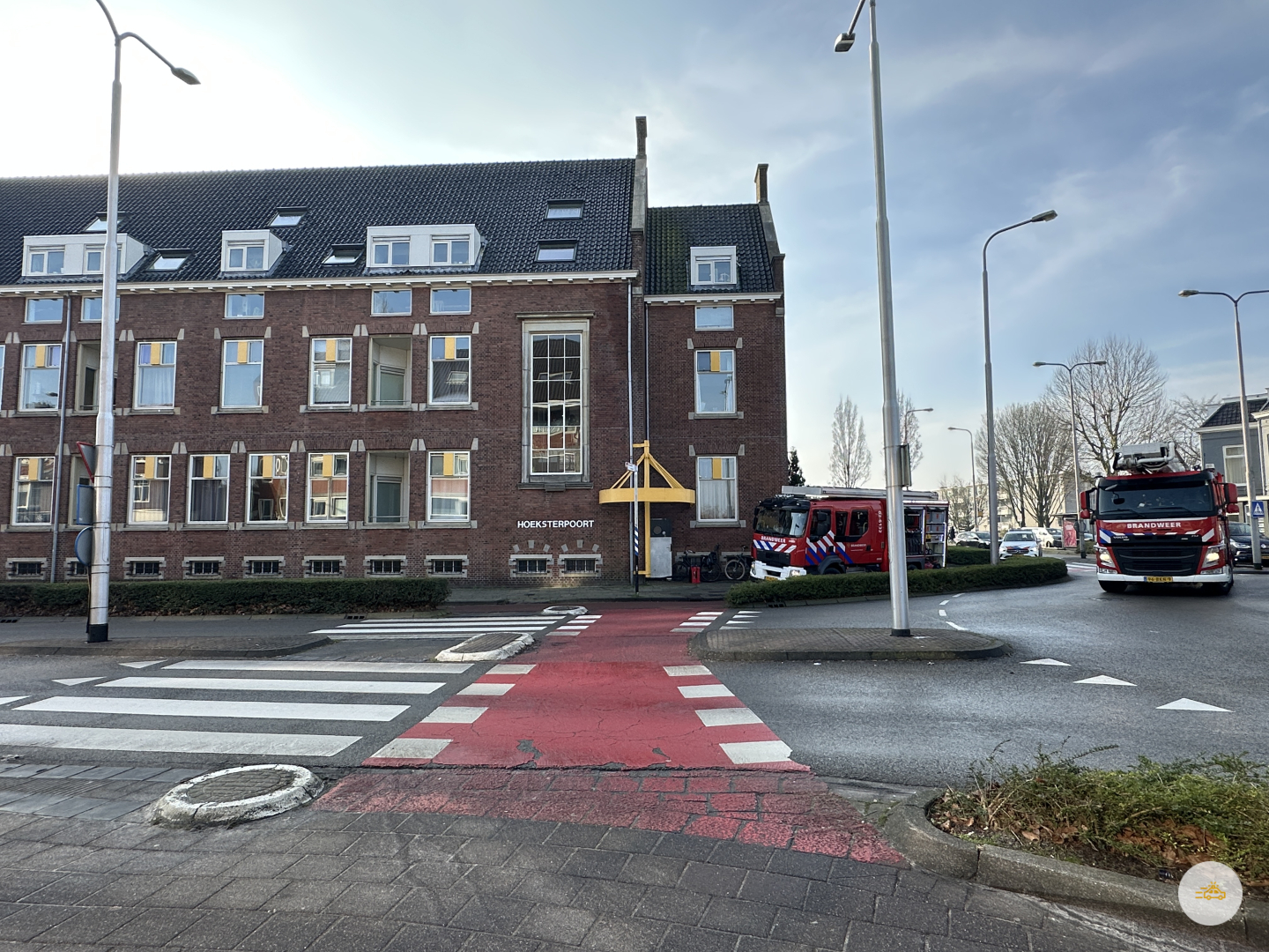 Brand in woning snel geblust