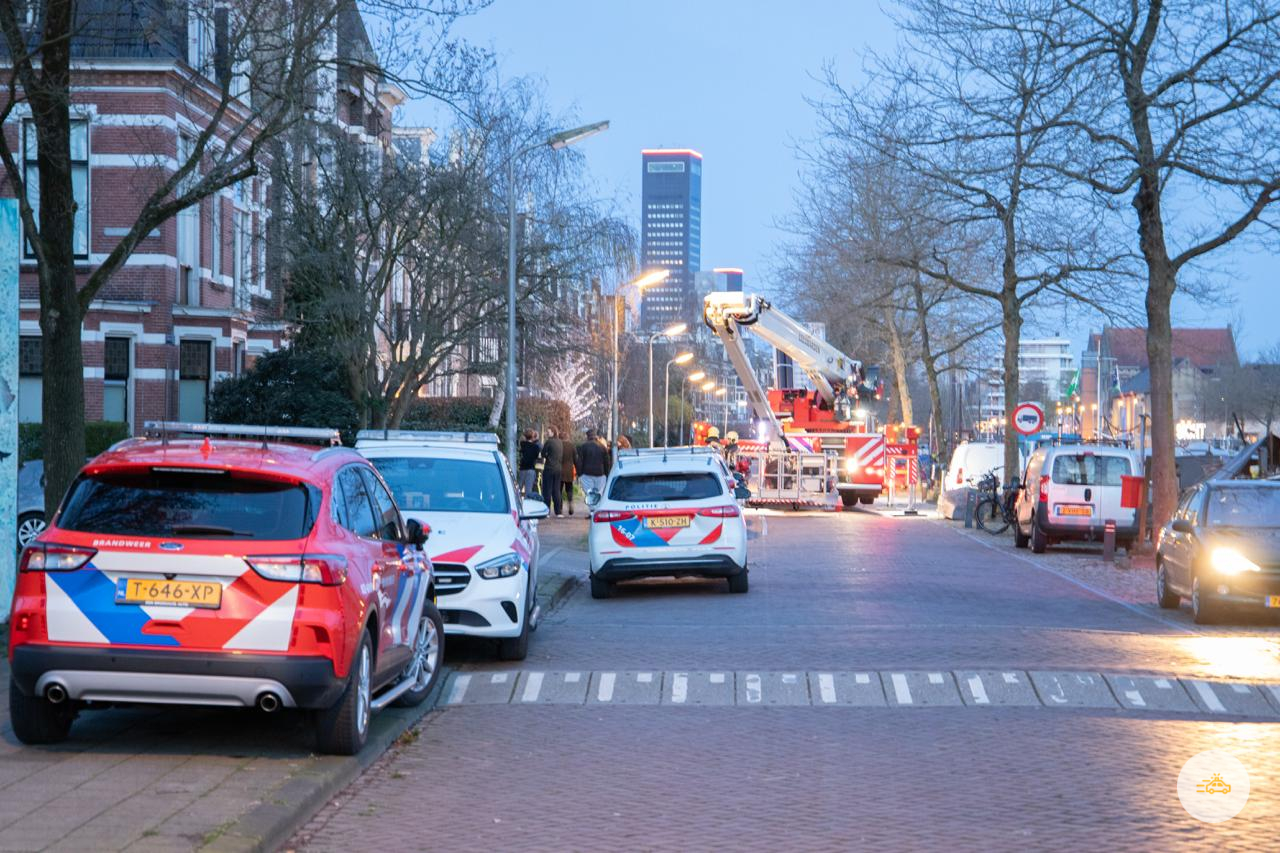 Bewoners gered van balkon