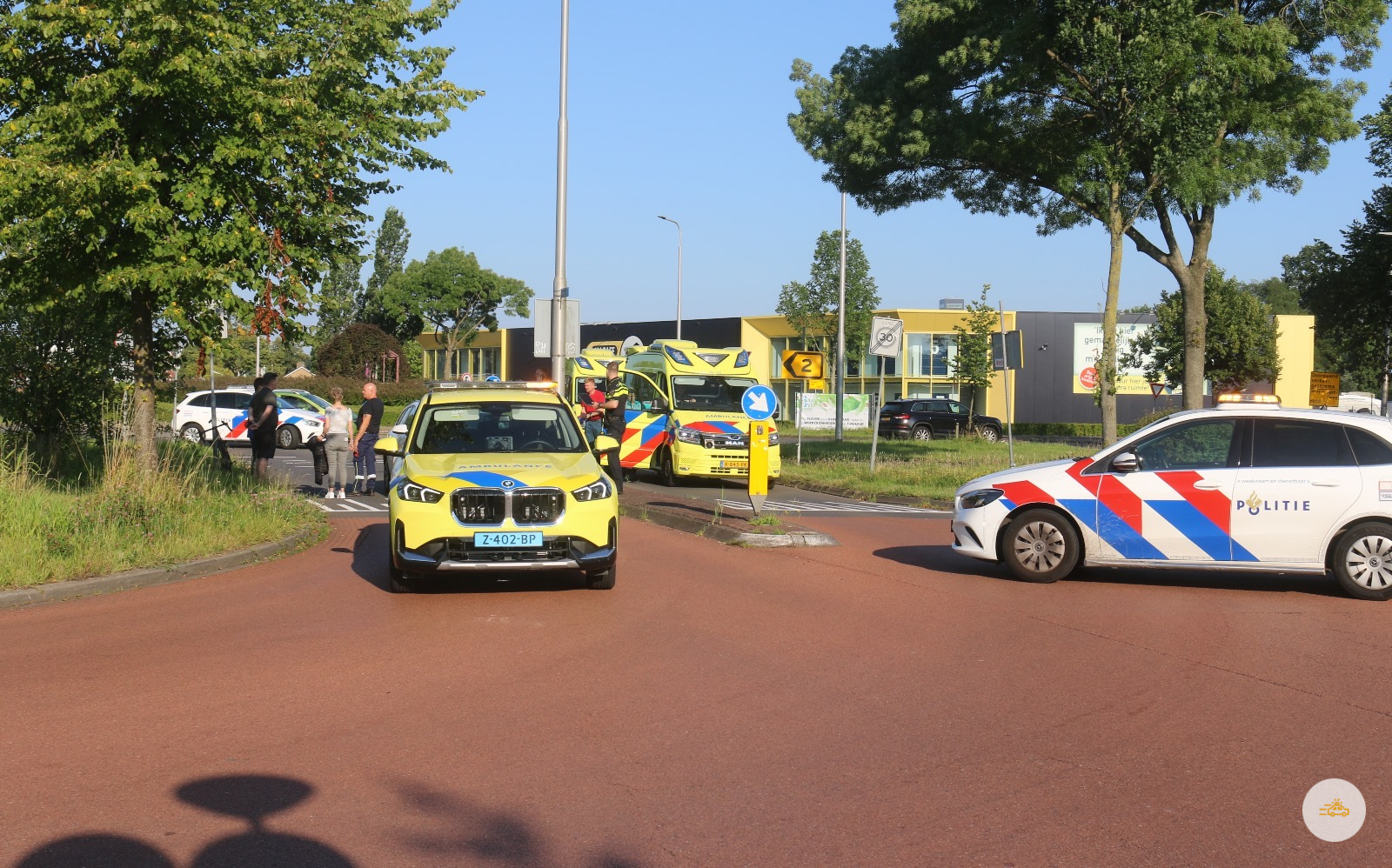 Mountainbiker ernstig gewond bij ongeval